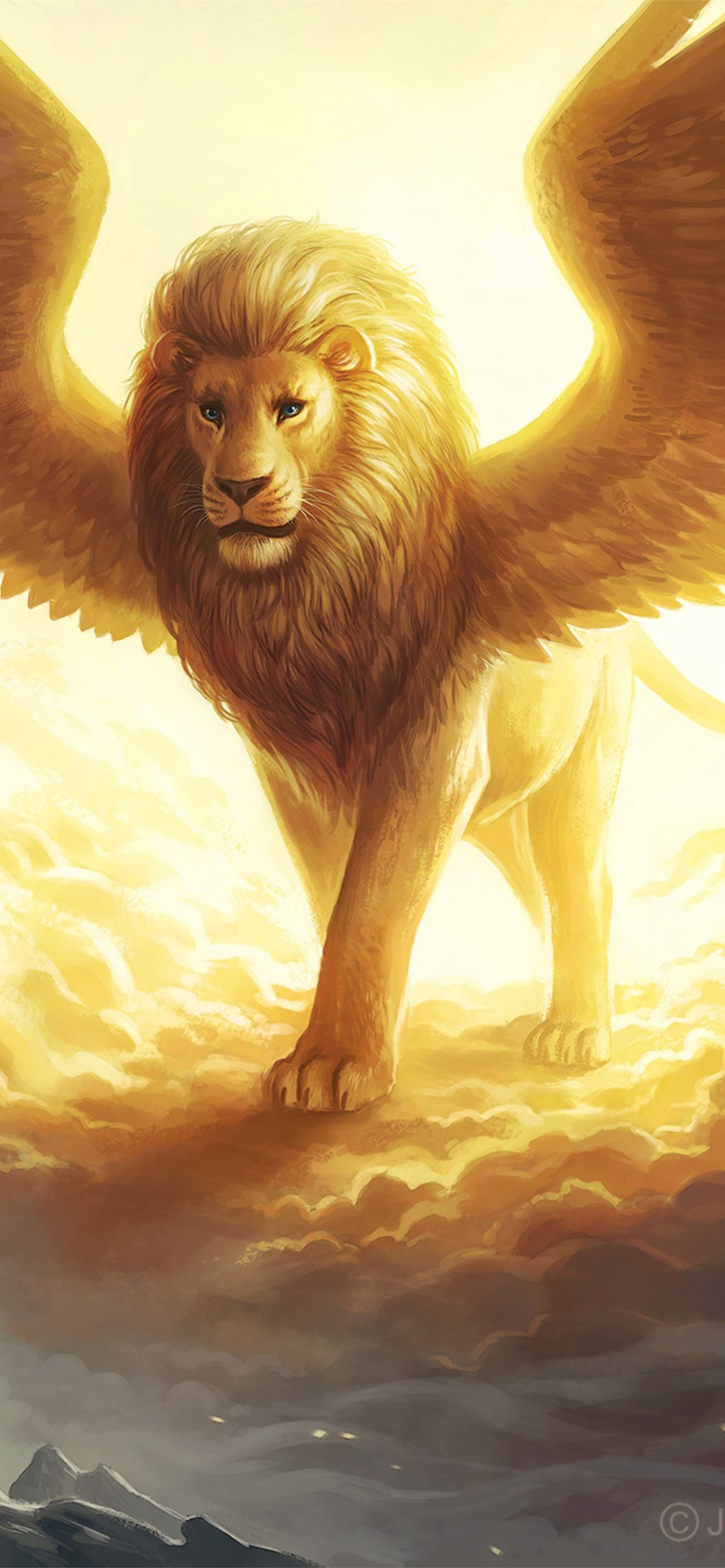 Golden Lion Wallpapers