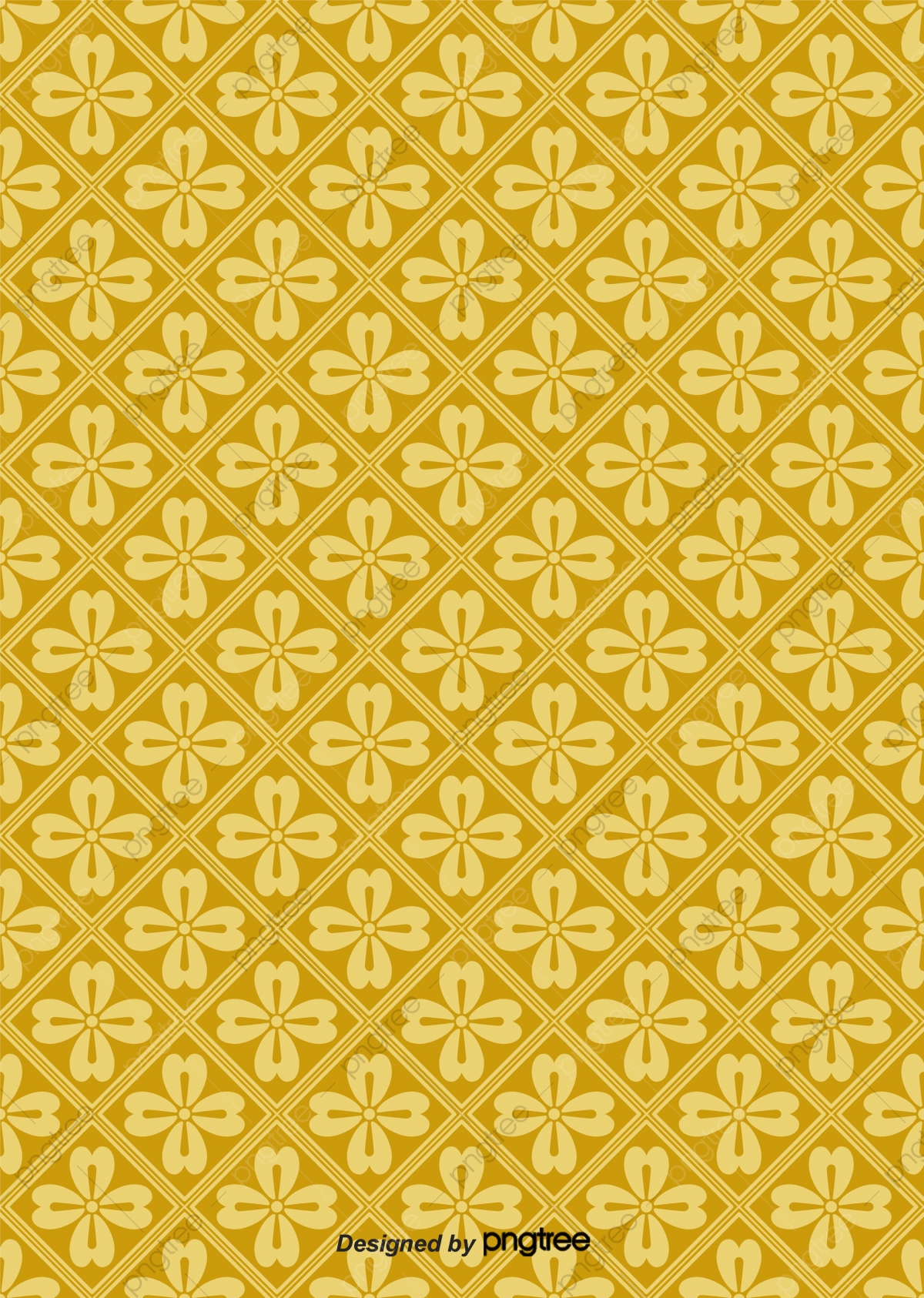 Golden Pattern Wallpapers