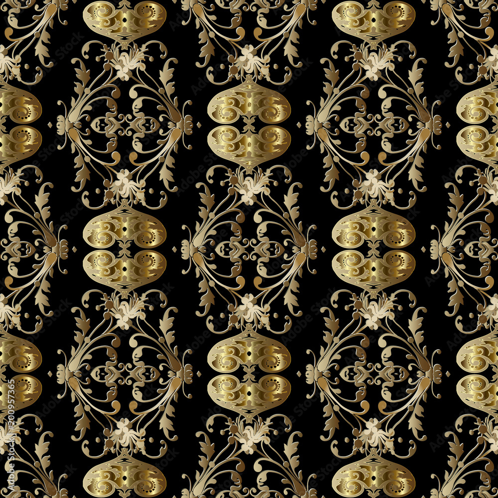 Golden Pattern Wallpapers