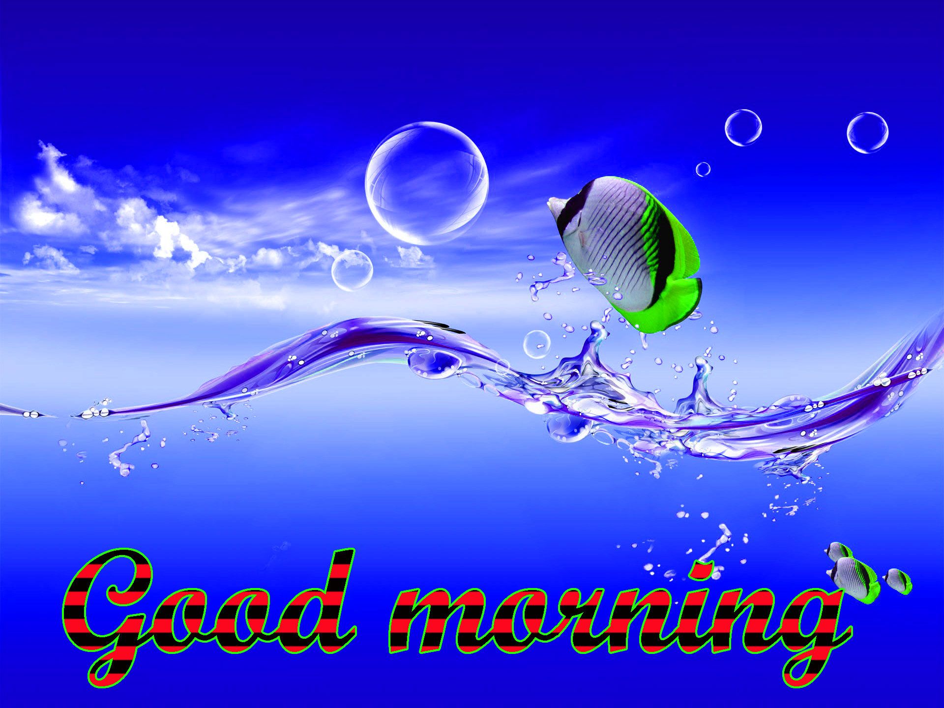 Good Morning 3D Images Wallpapers