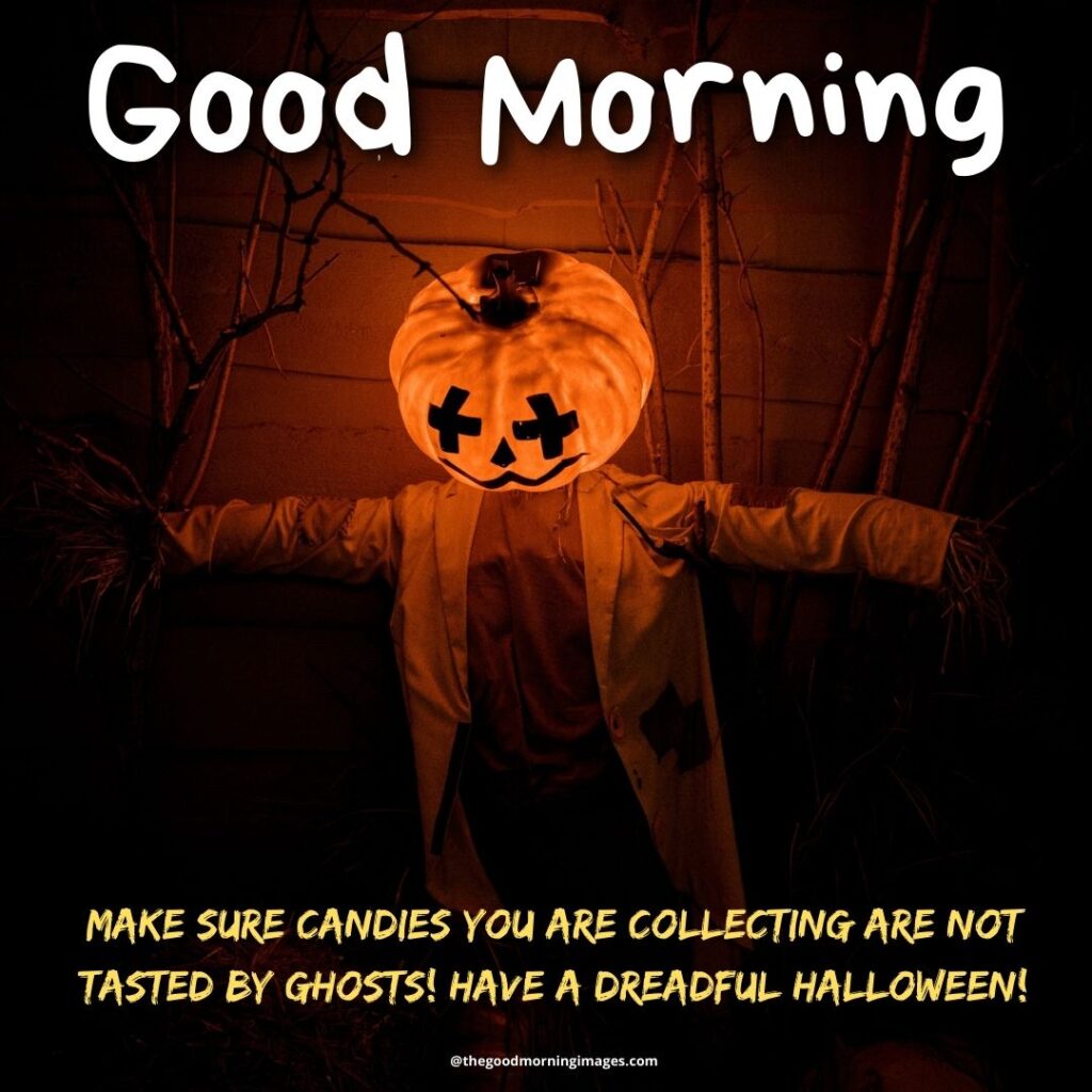 Good Morning Halloween Images Wallpapers