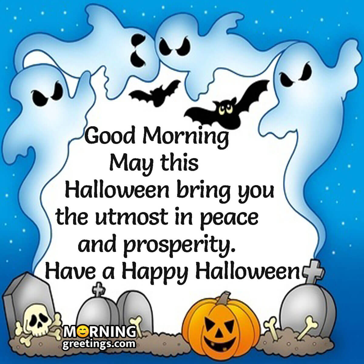 Good Morning Halloween Images Wallpapers