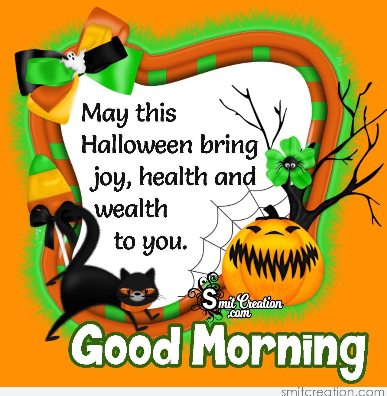 Good Morning Halloween Images Wallpapers