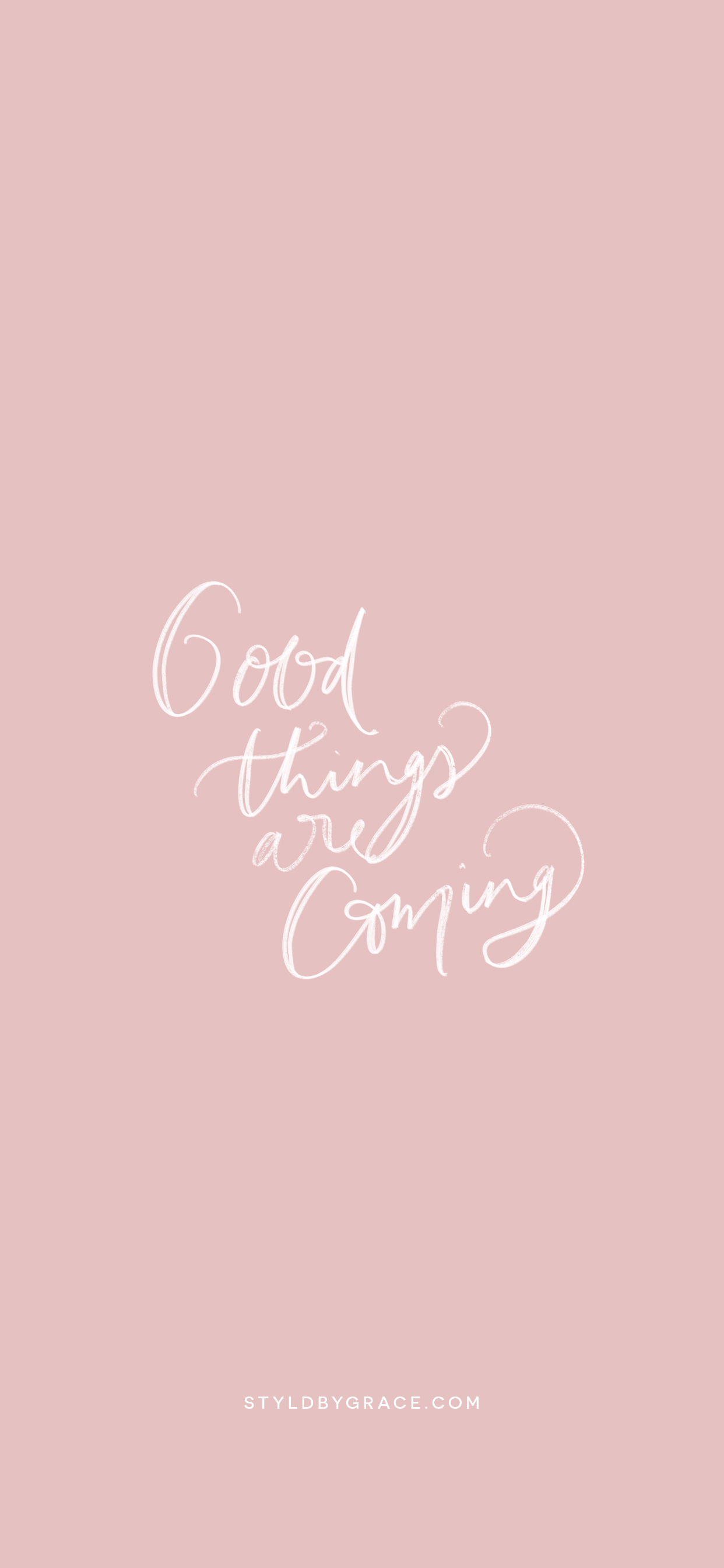 Good Things Are Coming Wallpapers