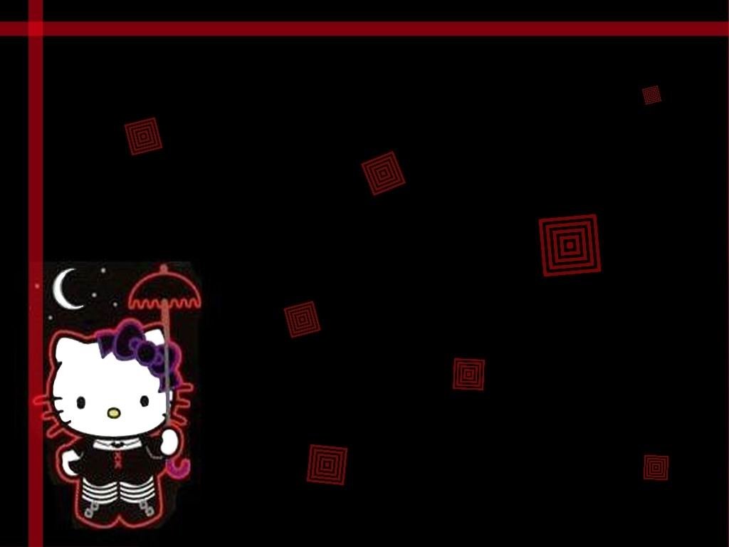 Goth Hello Kitty Aesthetic Wallpapers