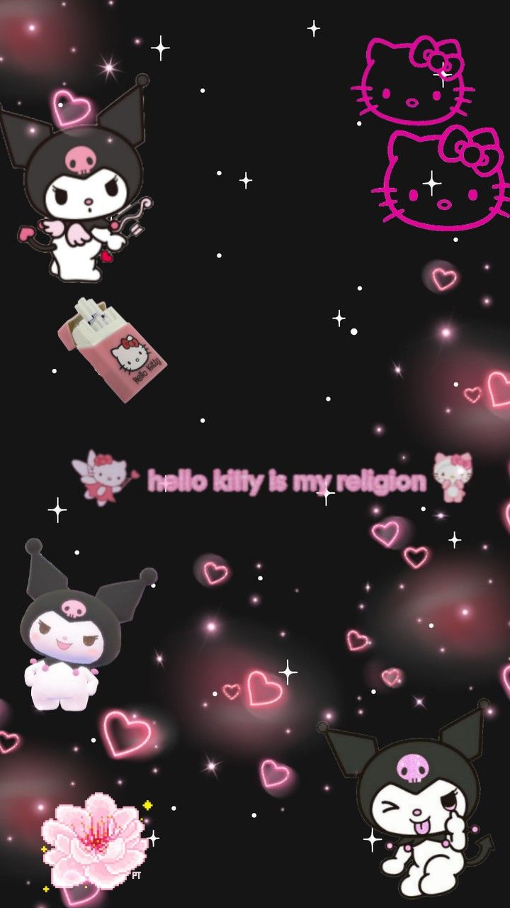 Goth Hello Kitty Aesthetic Wallpapers