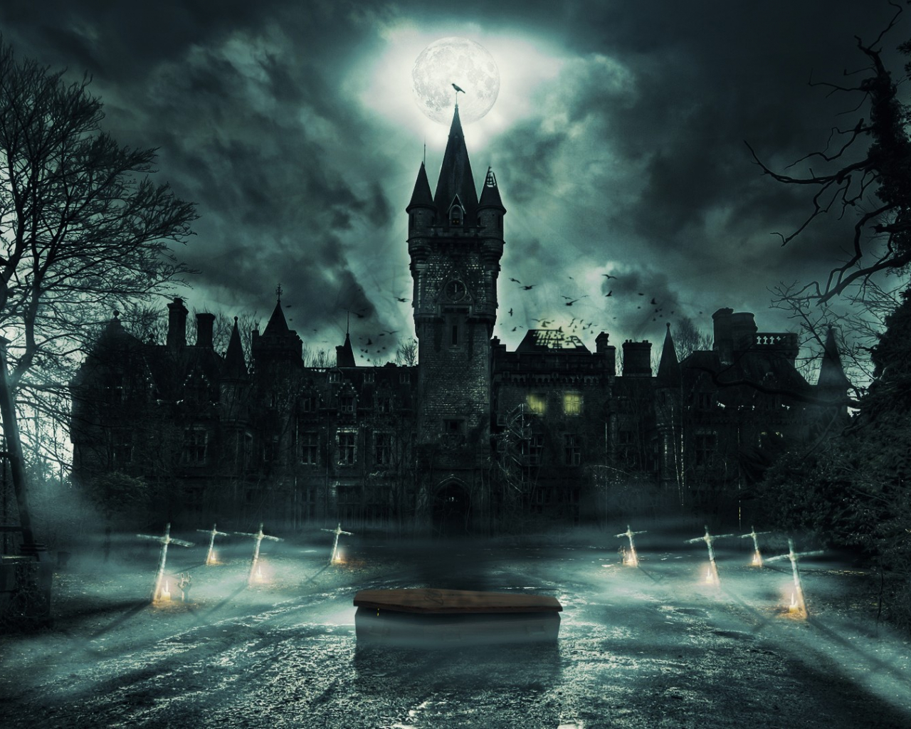 Gothic Castle Wallpapers