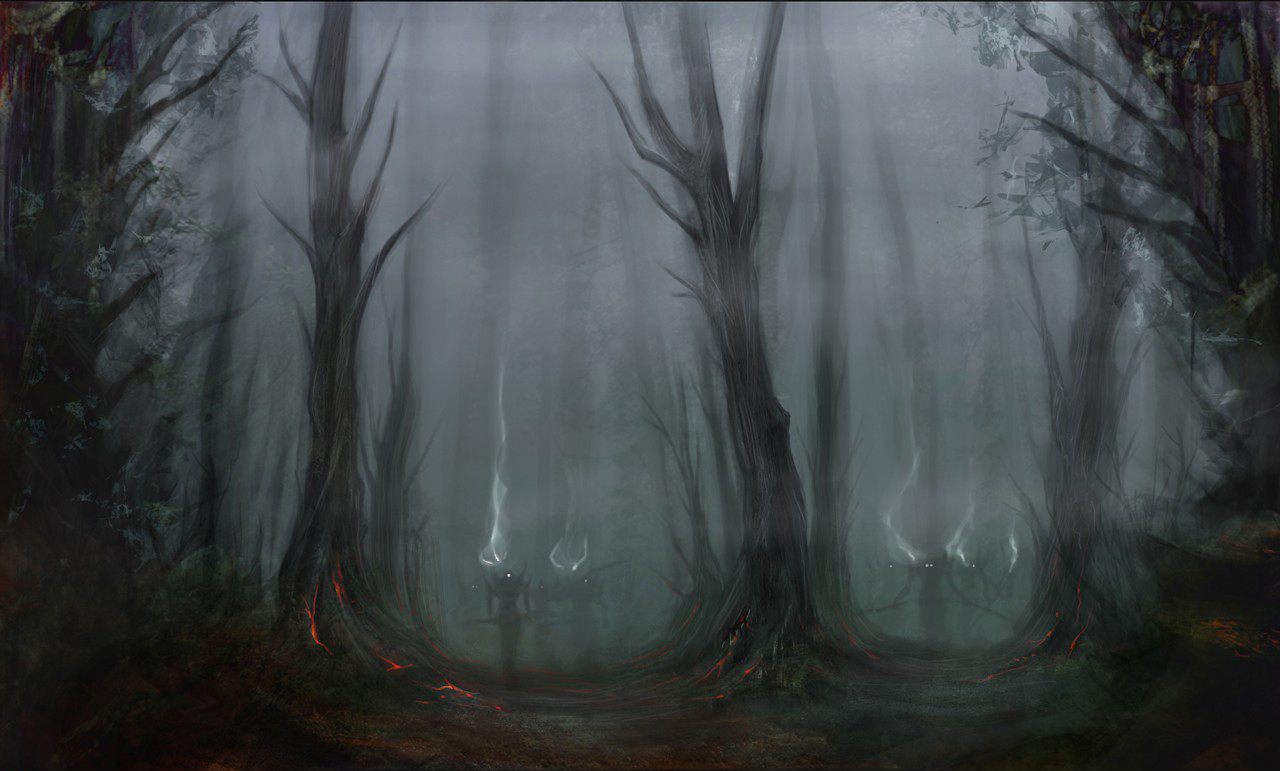 Gothic Forest Wallpapers