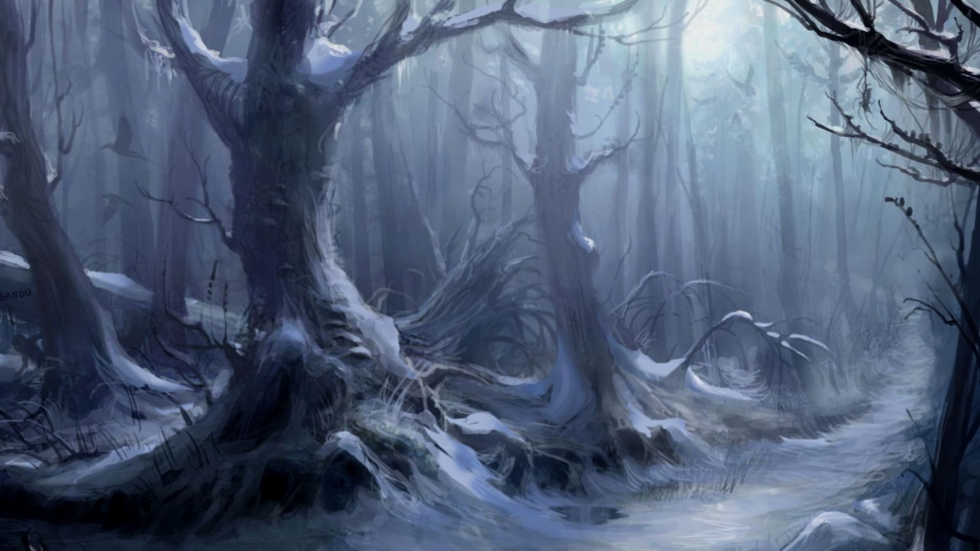 Gothic Forest Wallpapers