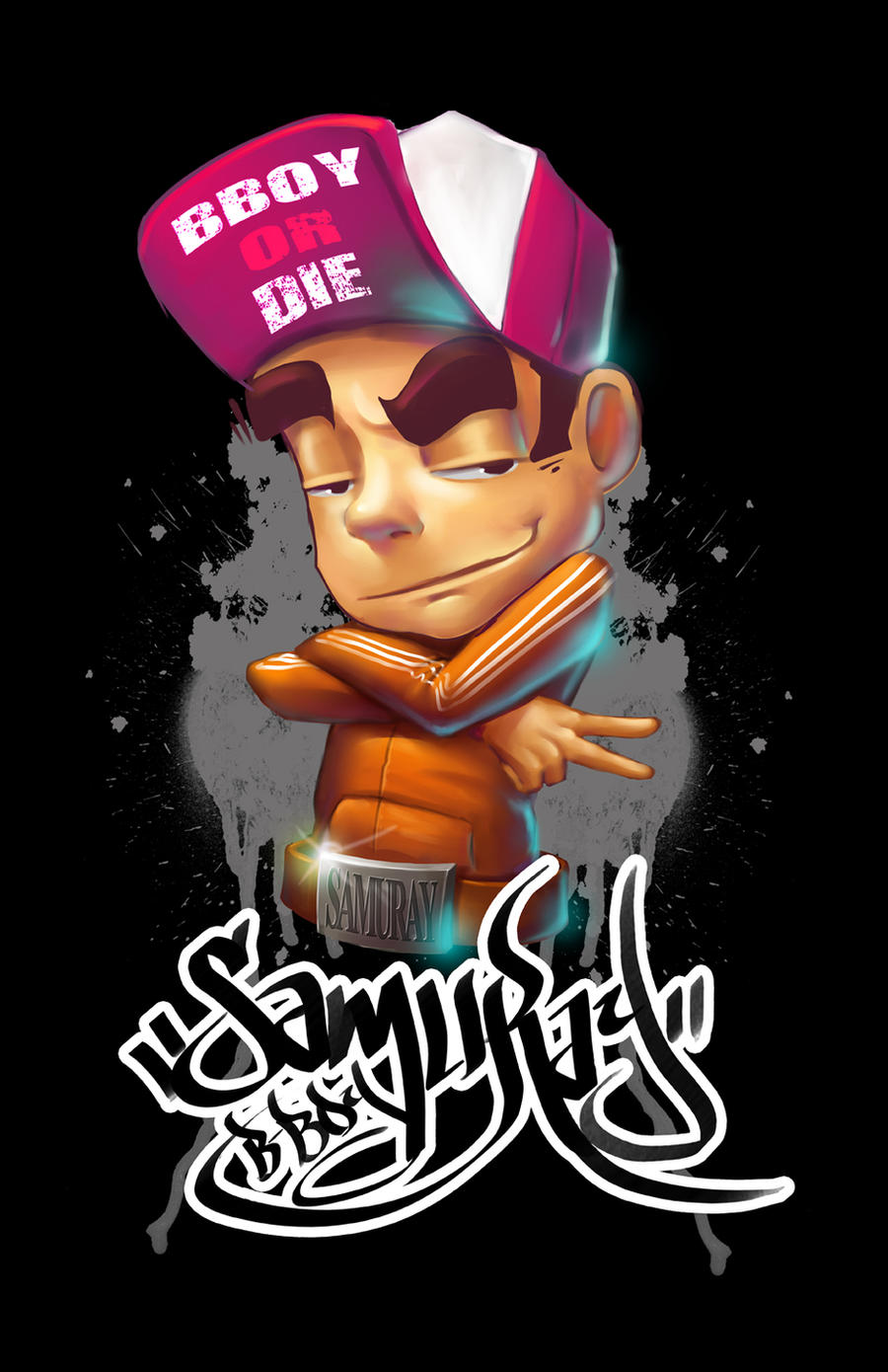 Graffiti Bboy Characters Wallpapers