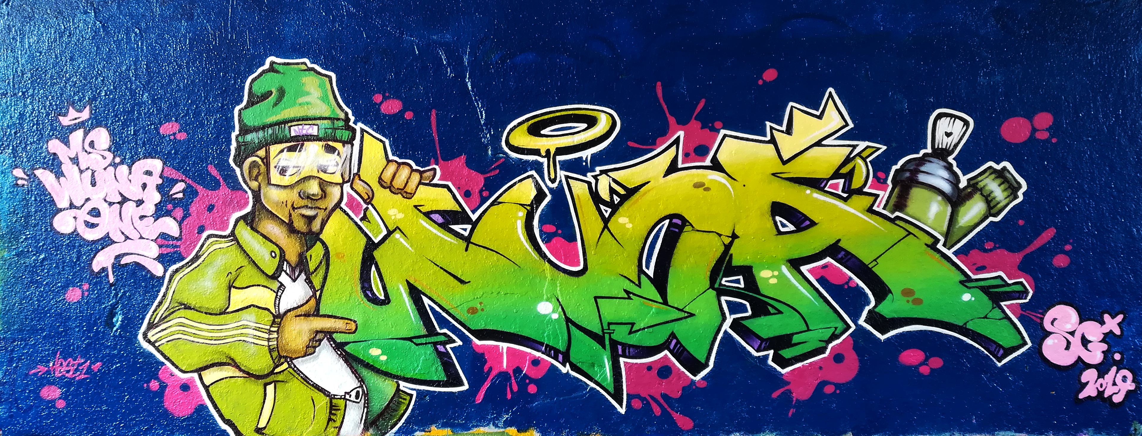 Graffiti Bboy Characters Wallpapers