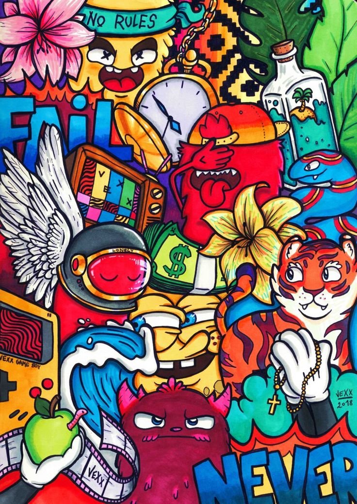 Graffiti Doodle Art Wallpapers