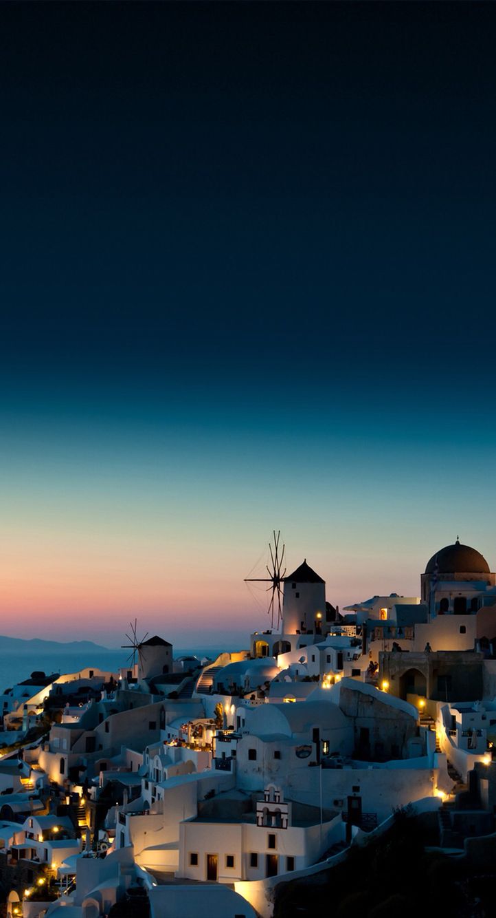 Greece Night Wallpapers