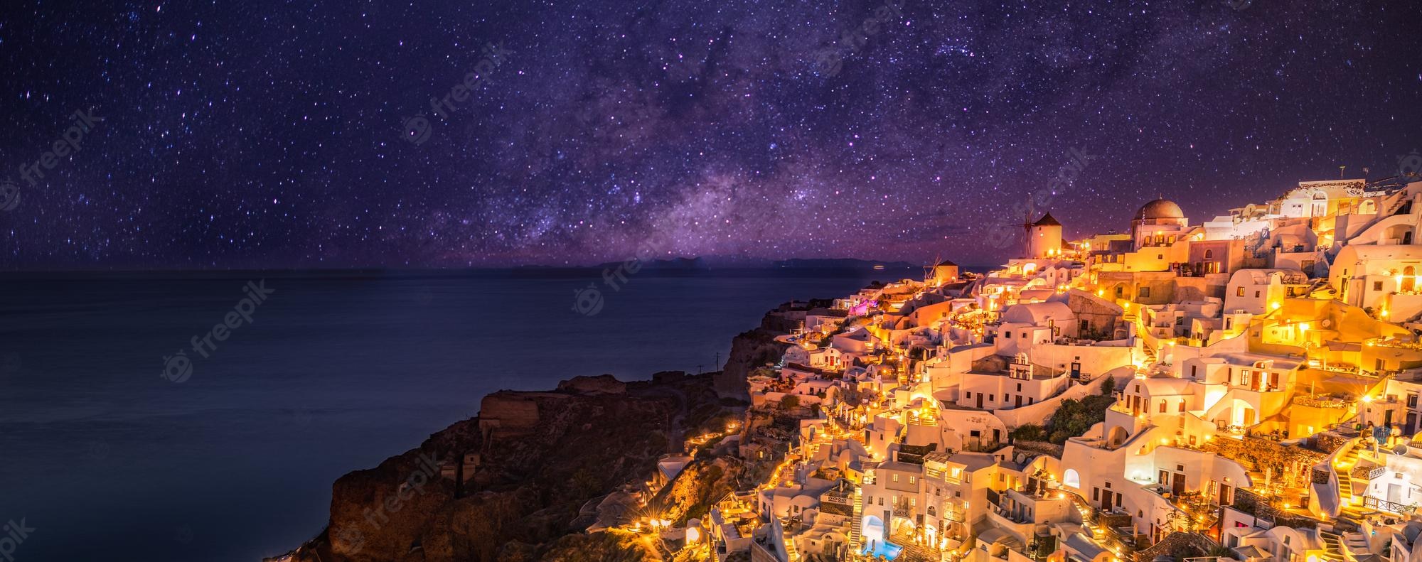 Greece Night Wallpapers