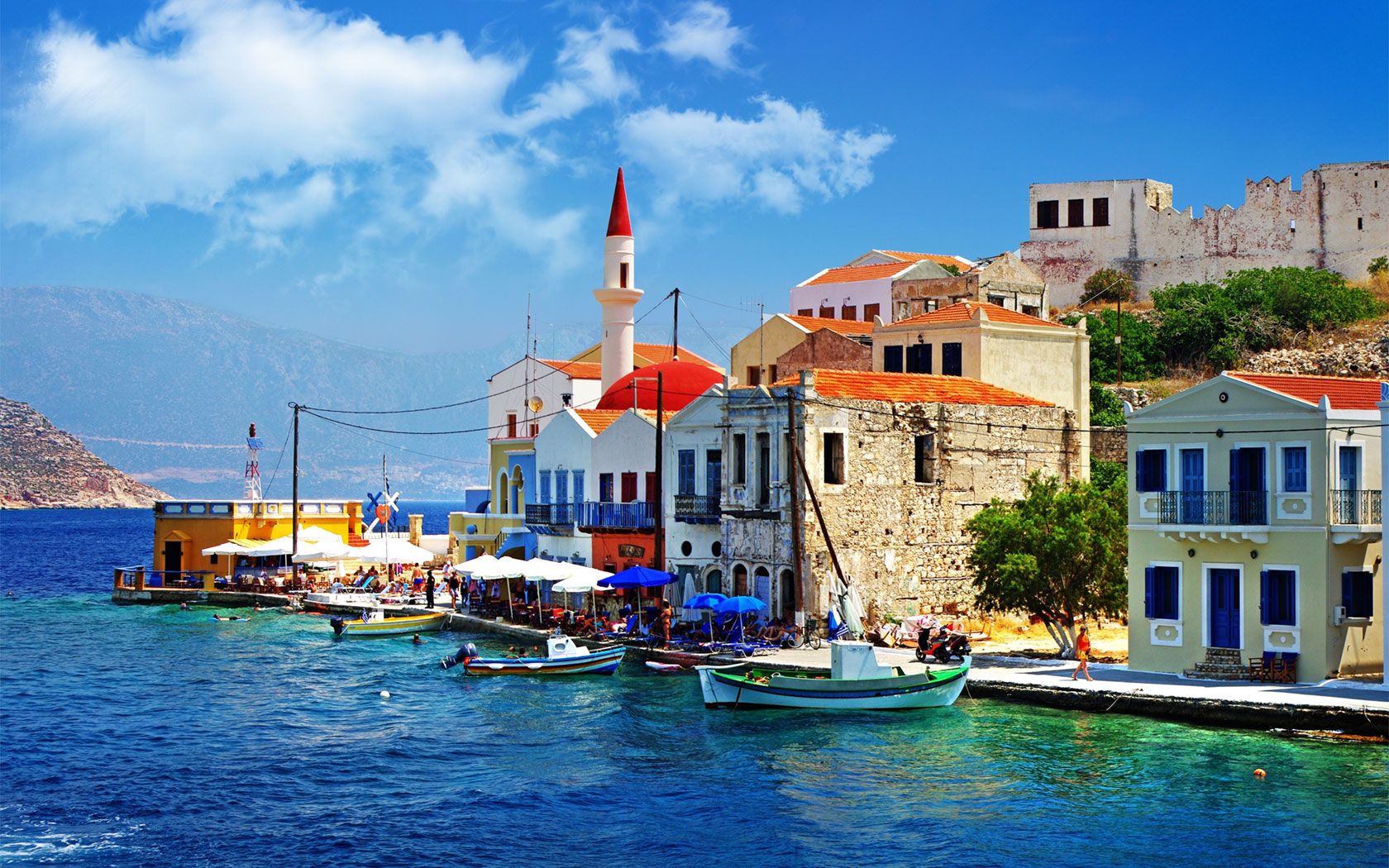 Greek Island Wallpapers