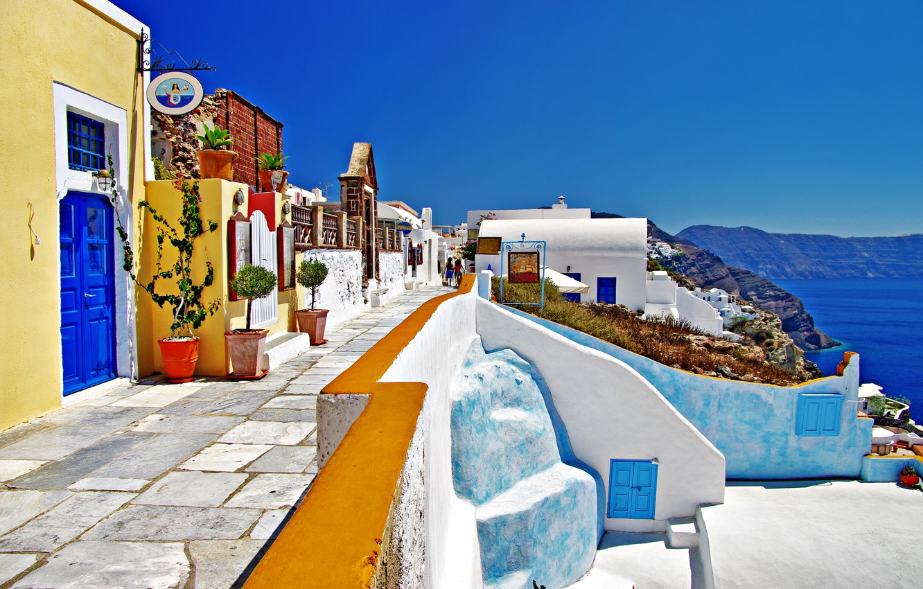 Greek Landscape Wallpapers