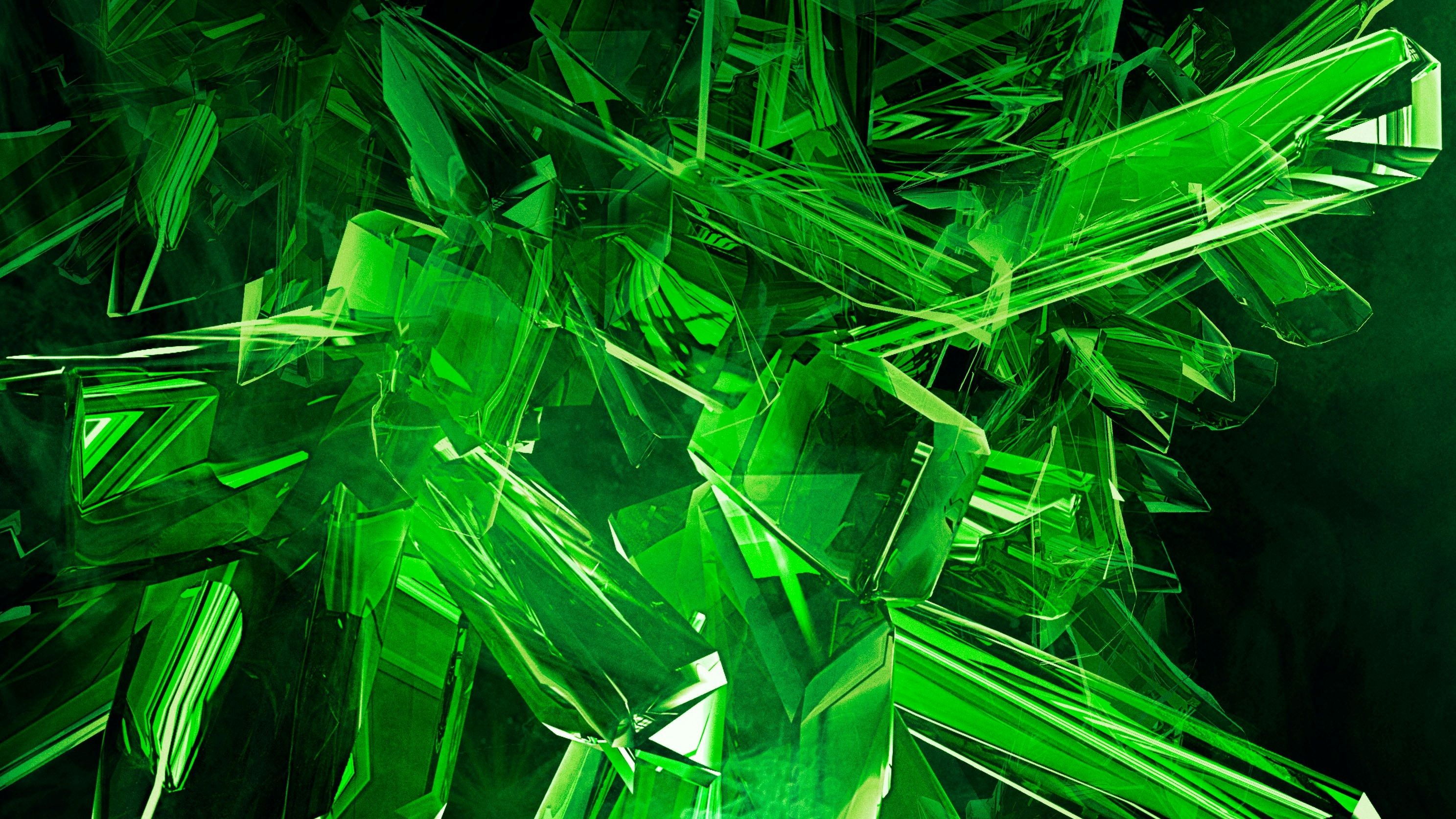 Green 3D Wallpapers