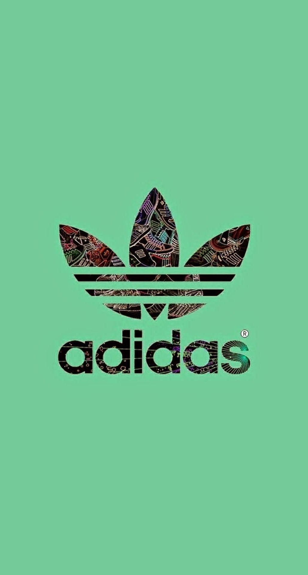 Green Adidas Logo Wallpapers