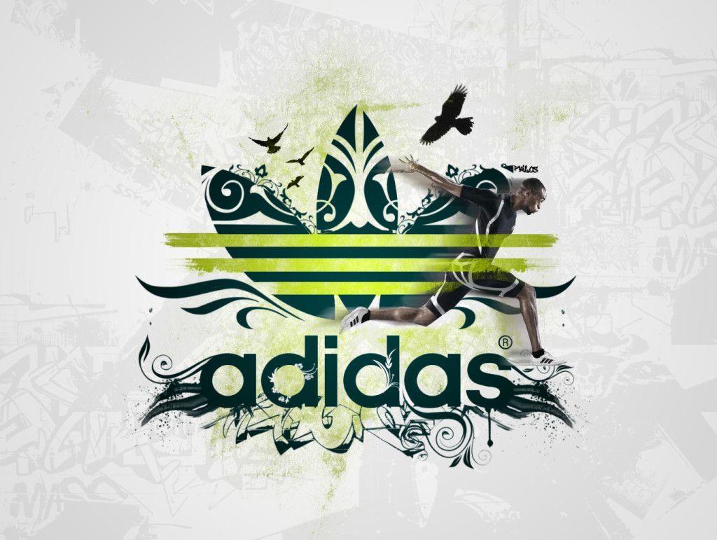 Green Adidas Logo Wallpapers