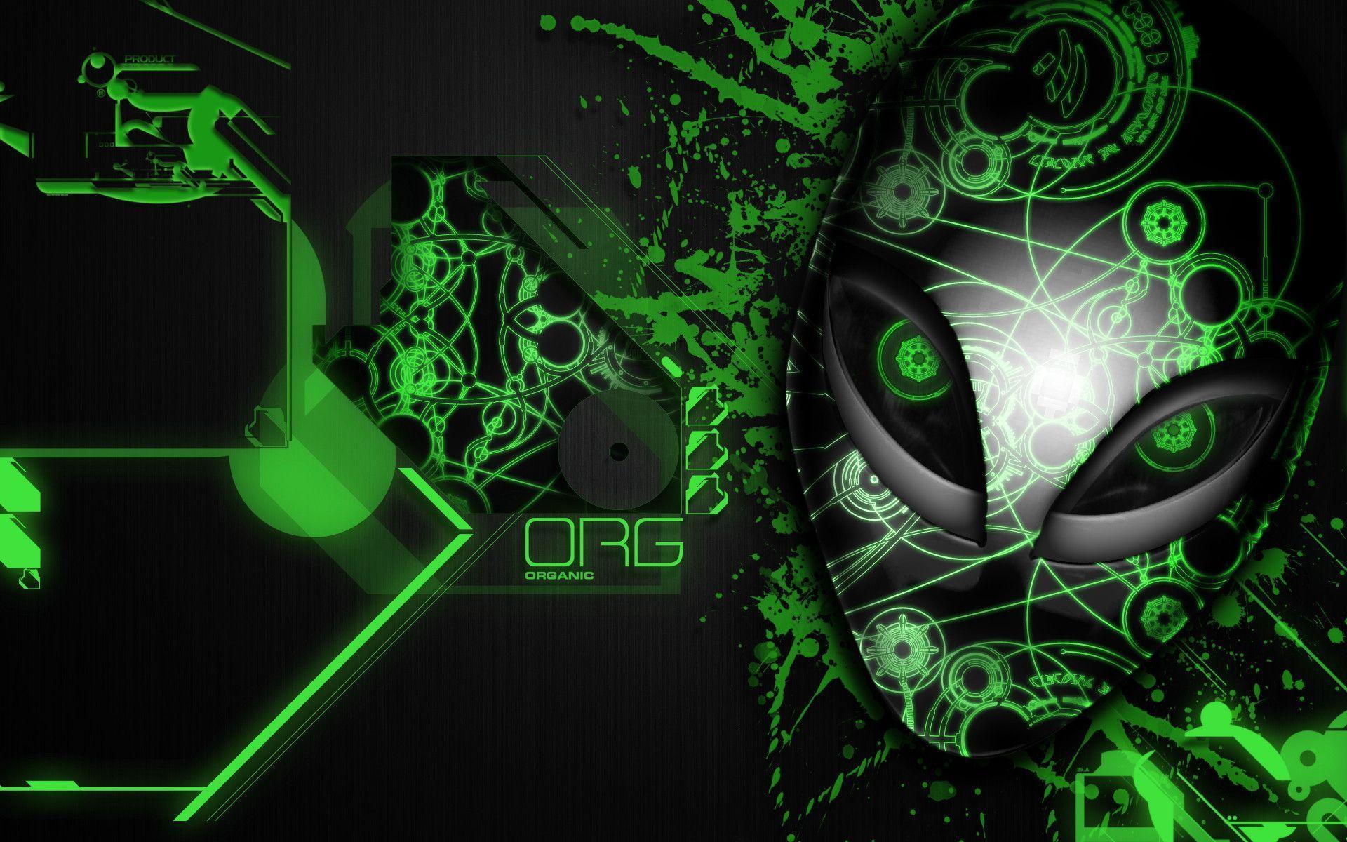 Green Alienware Wallpapers