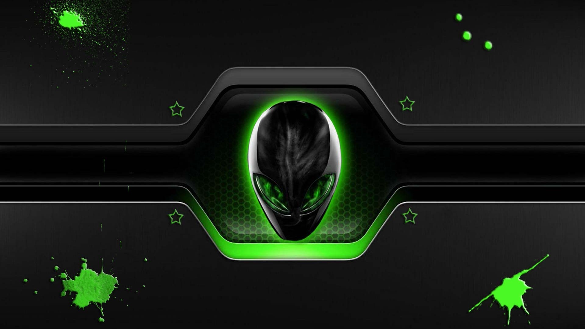 Green Alienware Wallpapers