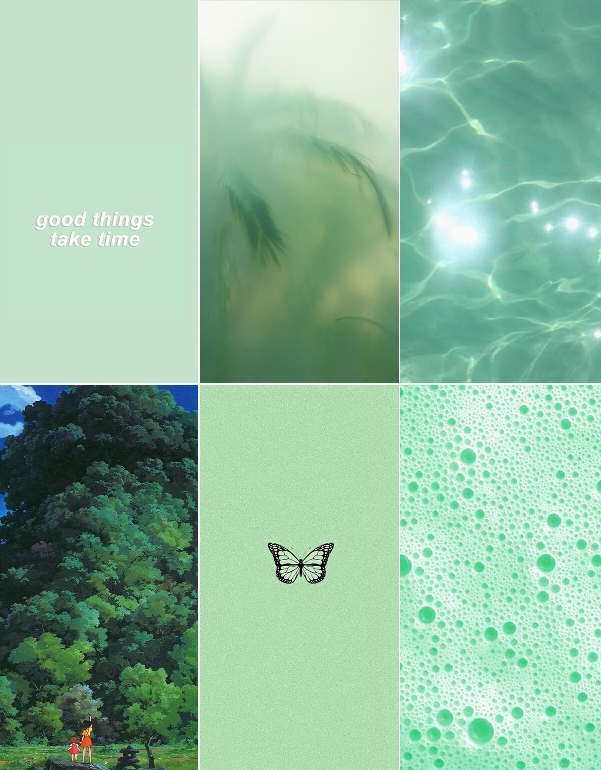 Green Anime Aesthetic Wallpapers