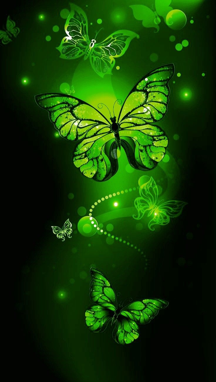 Green Butterfly Wallpapers