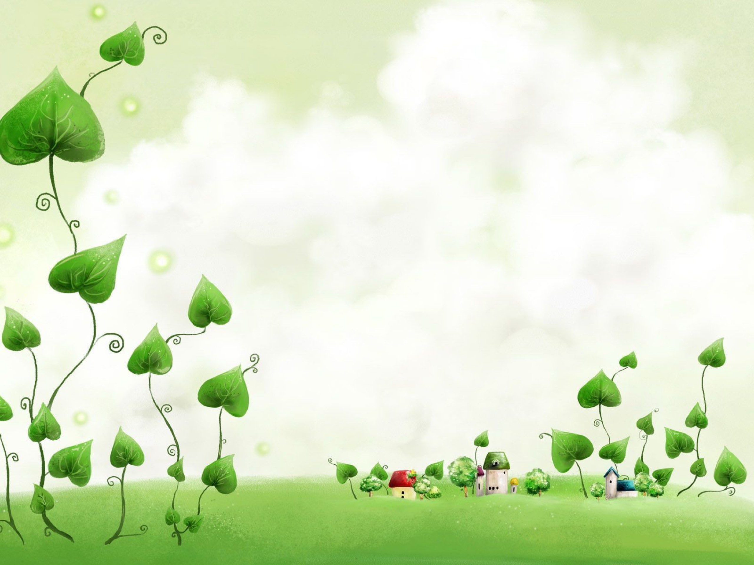 Green Cartoon Wallpapers