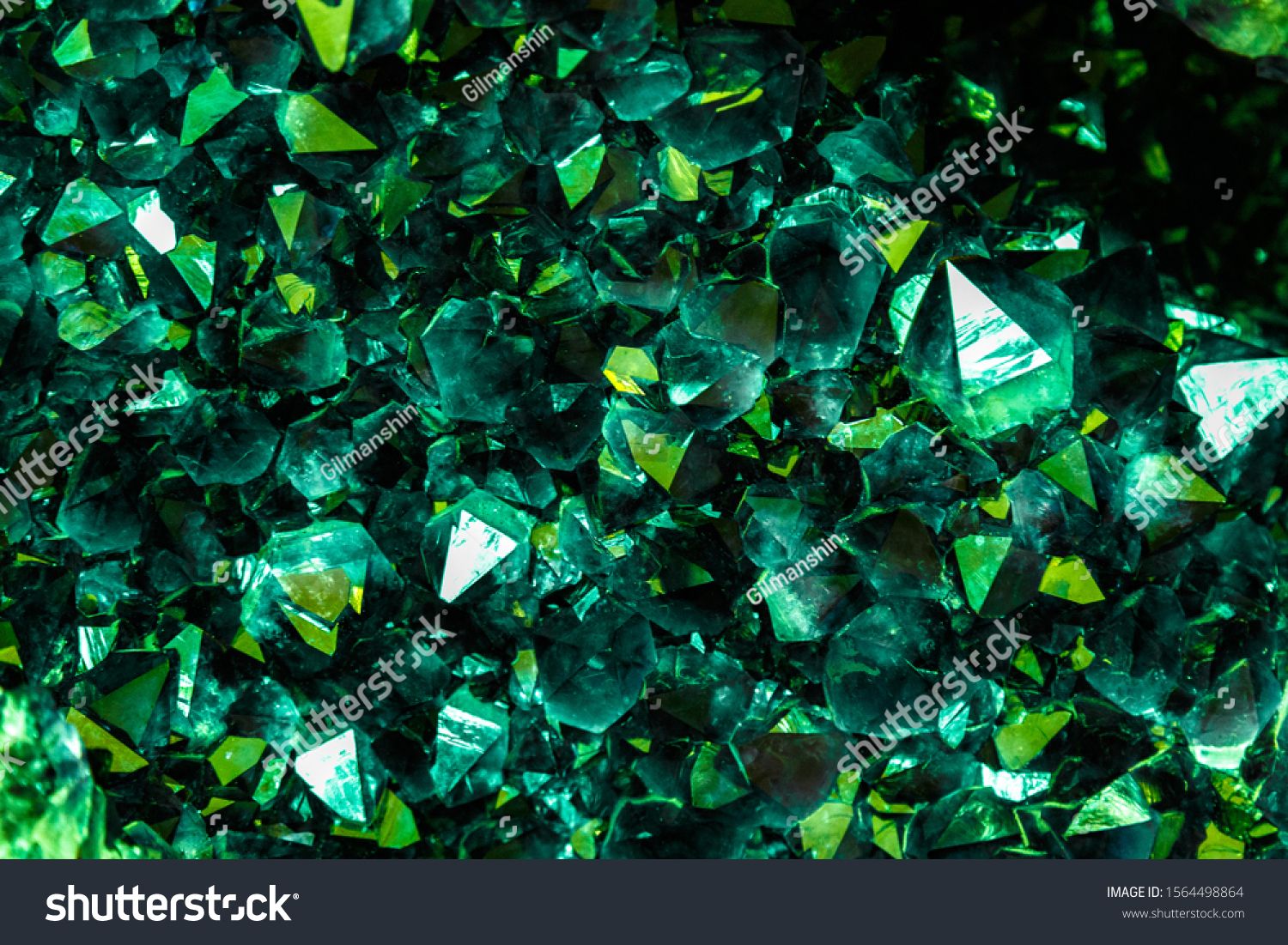 Green Crystals Wallpapers