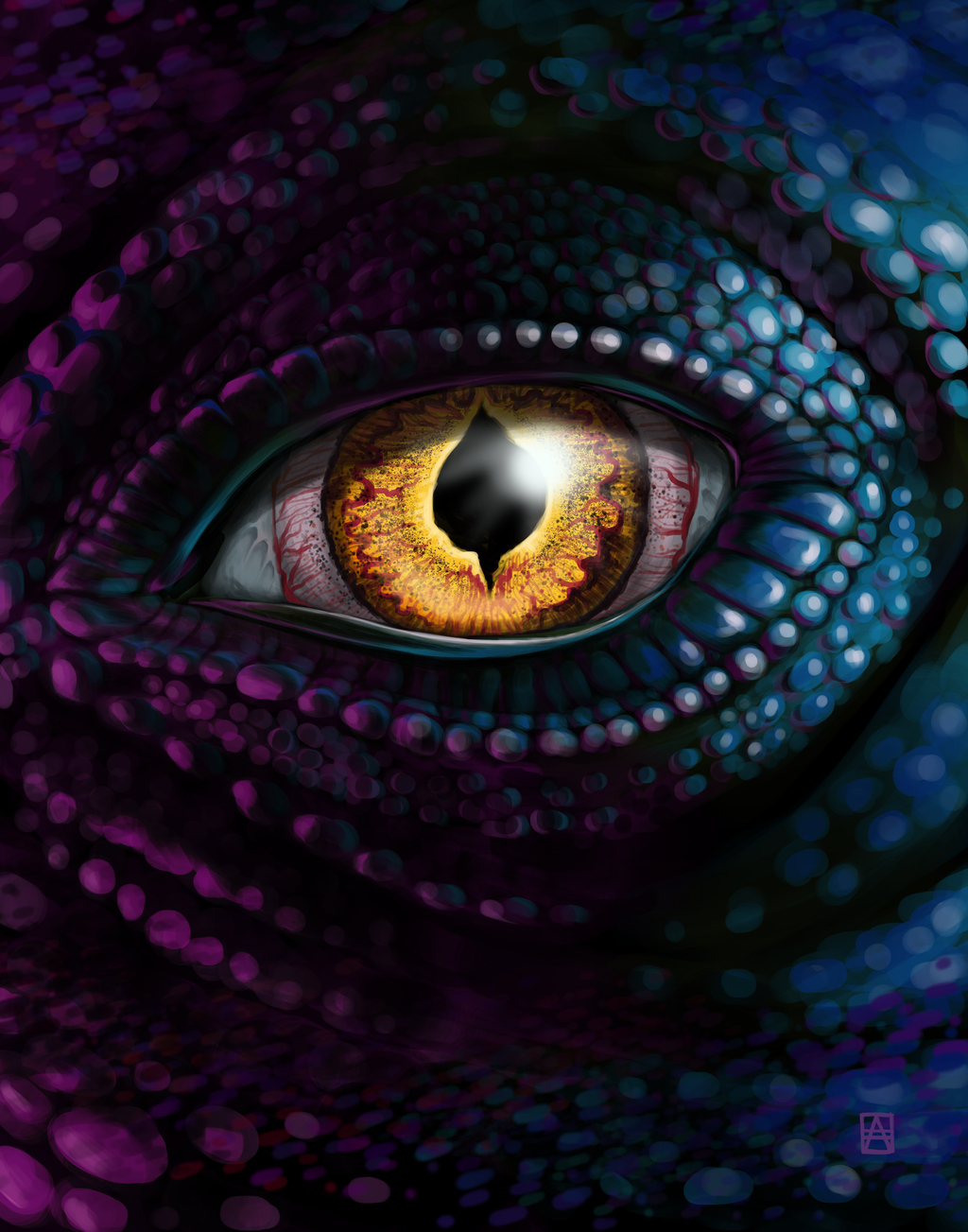 Green Dragon Eye Wallpapers