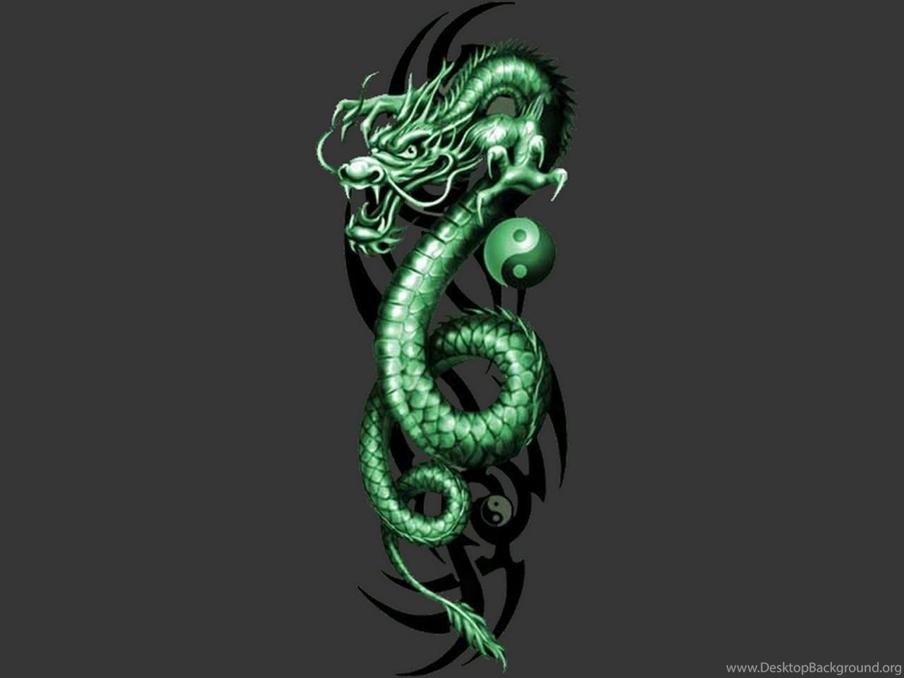 Green Dragon Eye Wallpapers