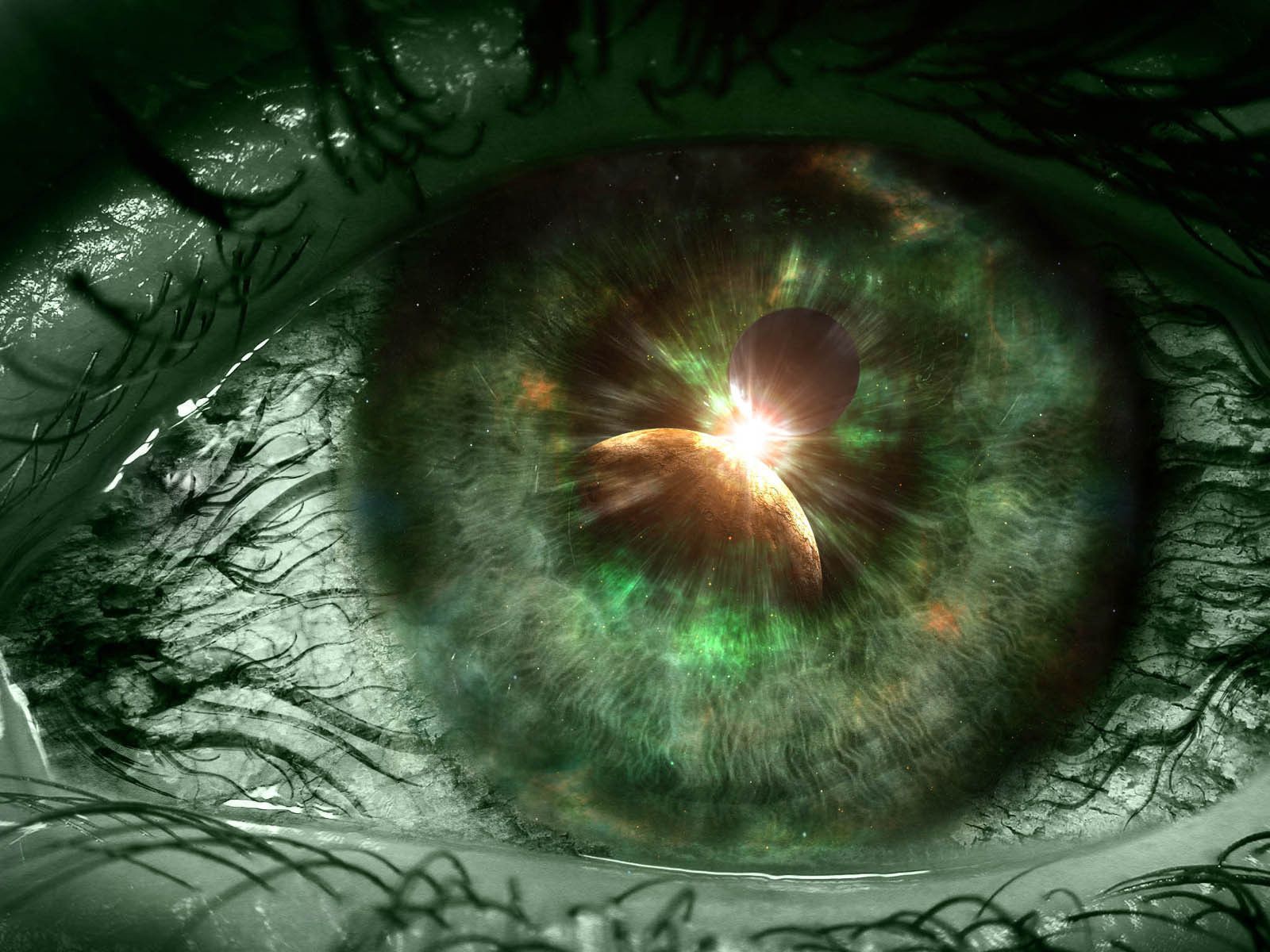 Green Dragon Eye Wallpapers