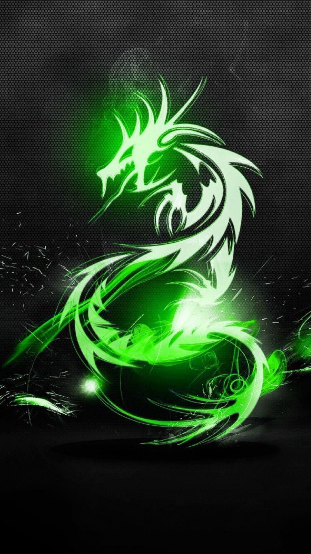 Green Dragon 1920X1080 Wallpapers