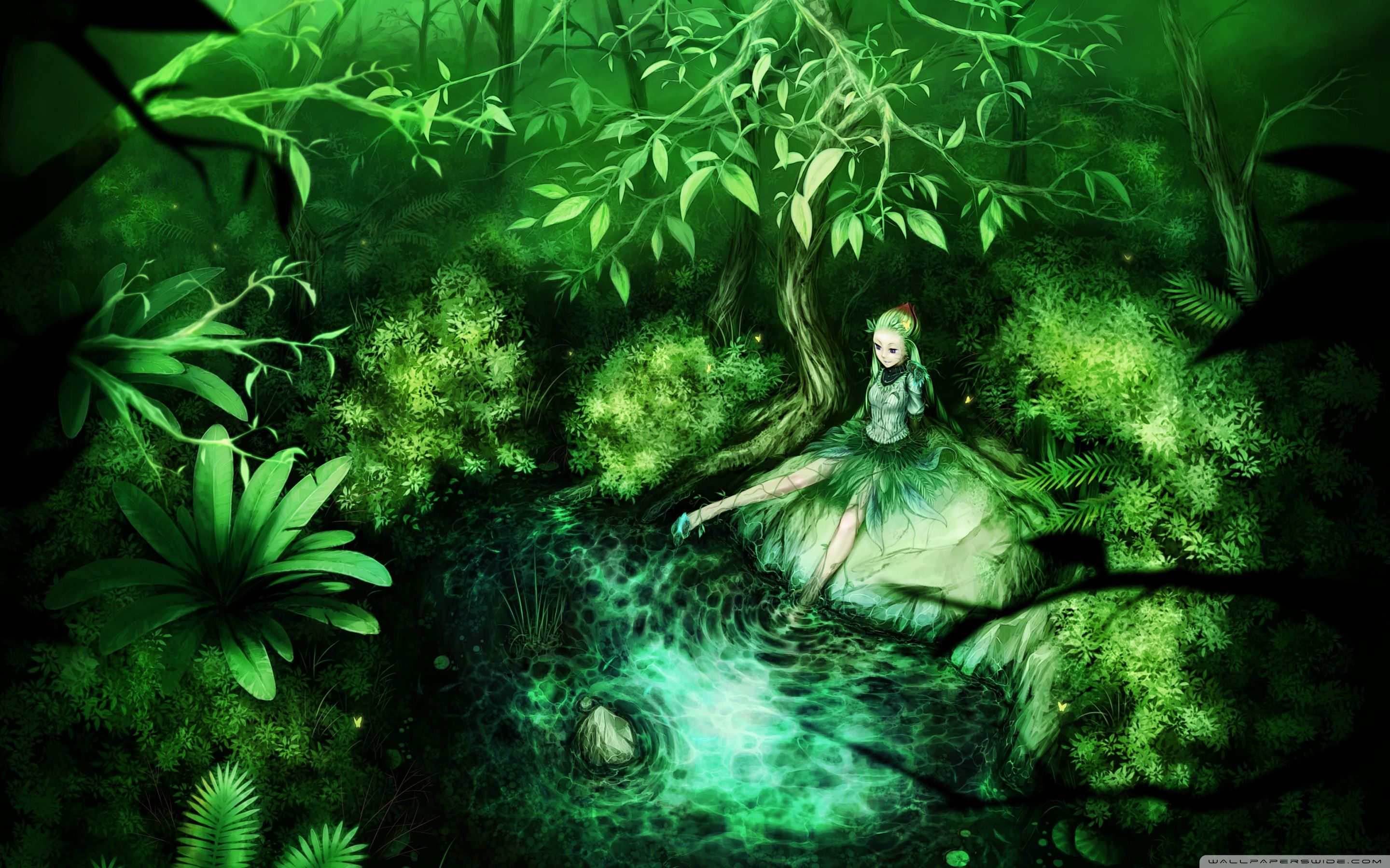 Green Faerie Wallpapers