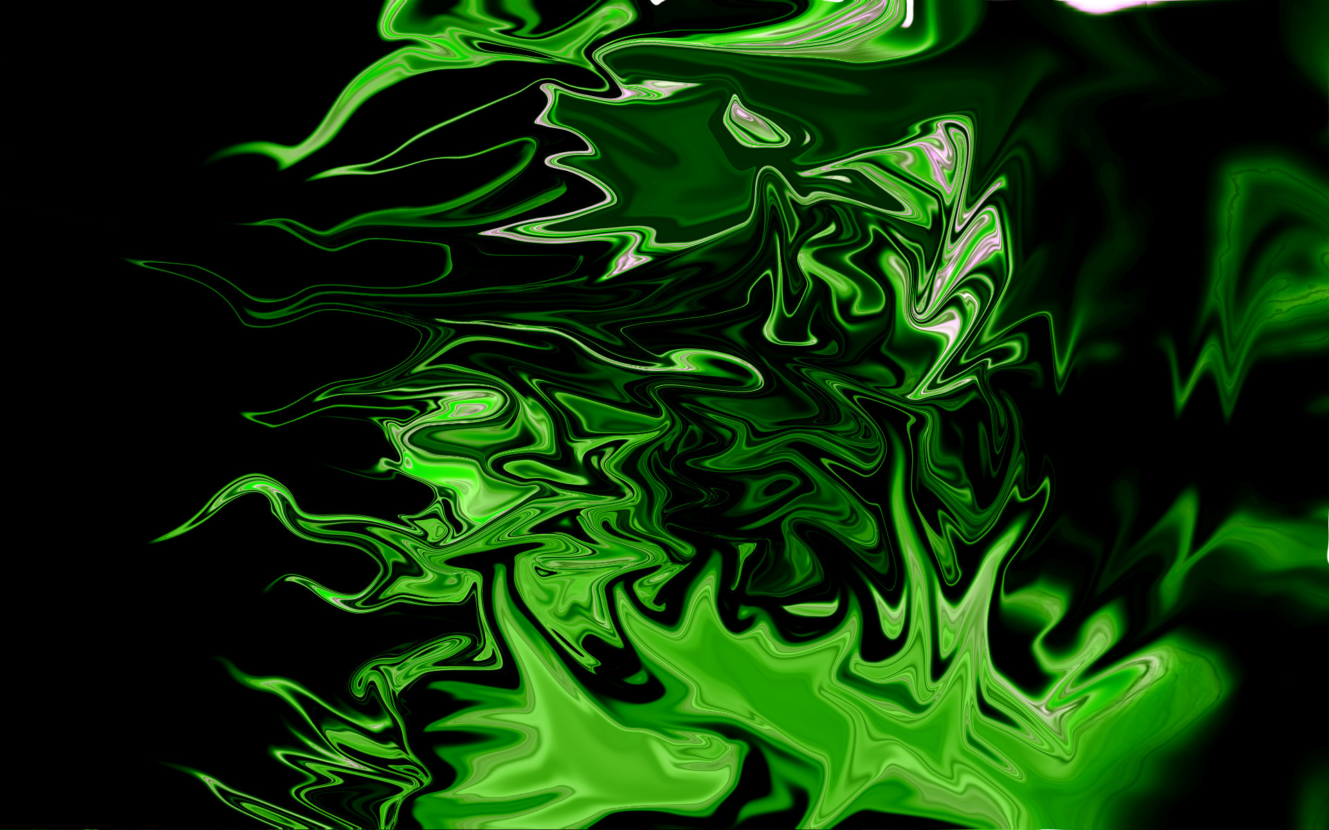 Green Flames Wallpapers