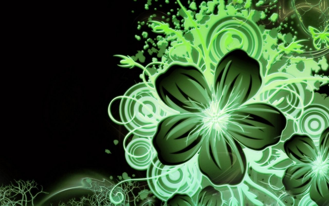 Green Flower Wallpapers