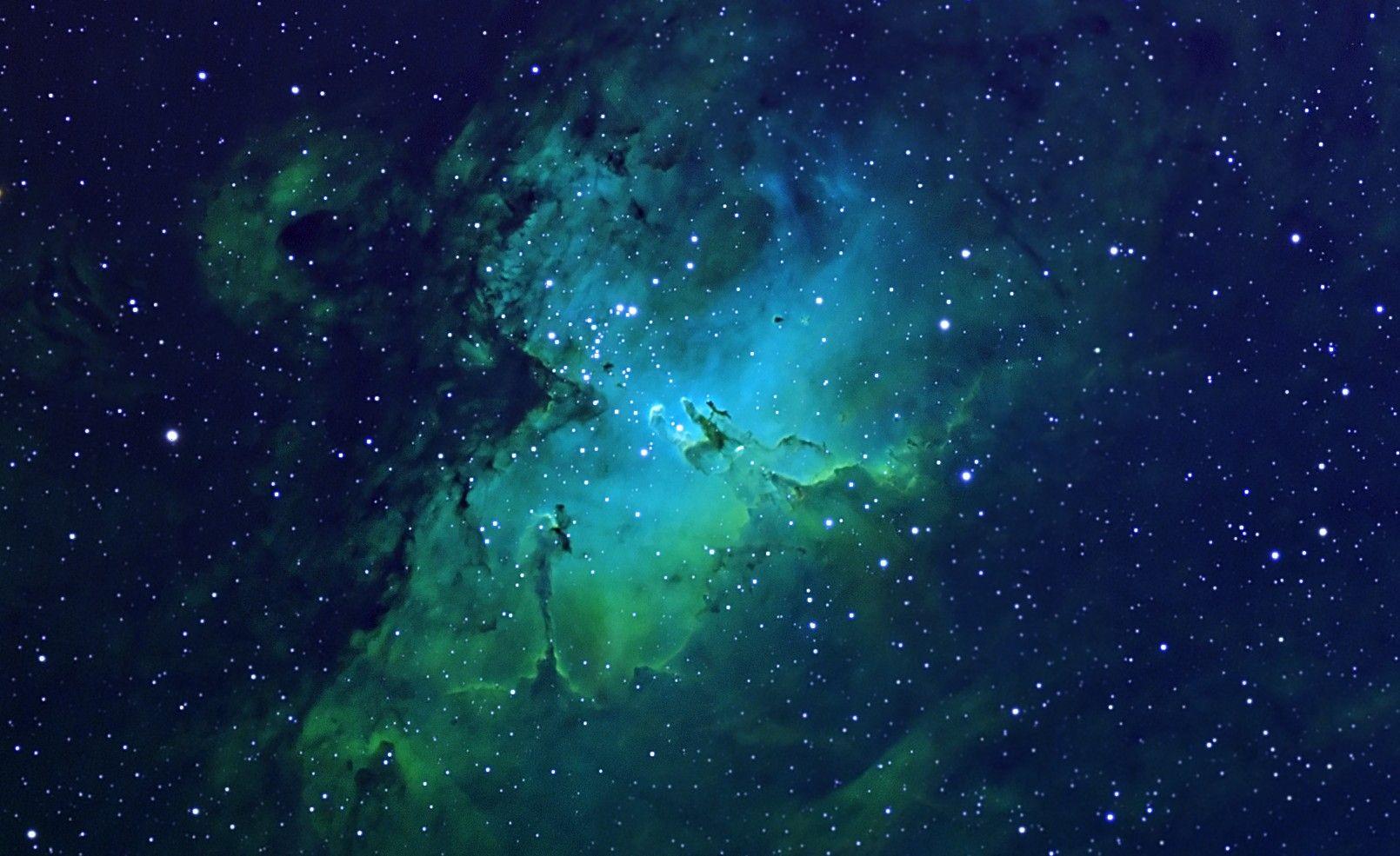 Green Galaxy Wallpapers