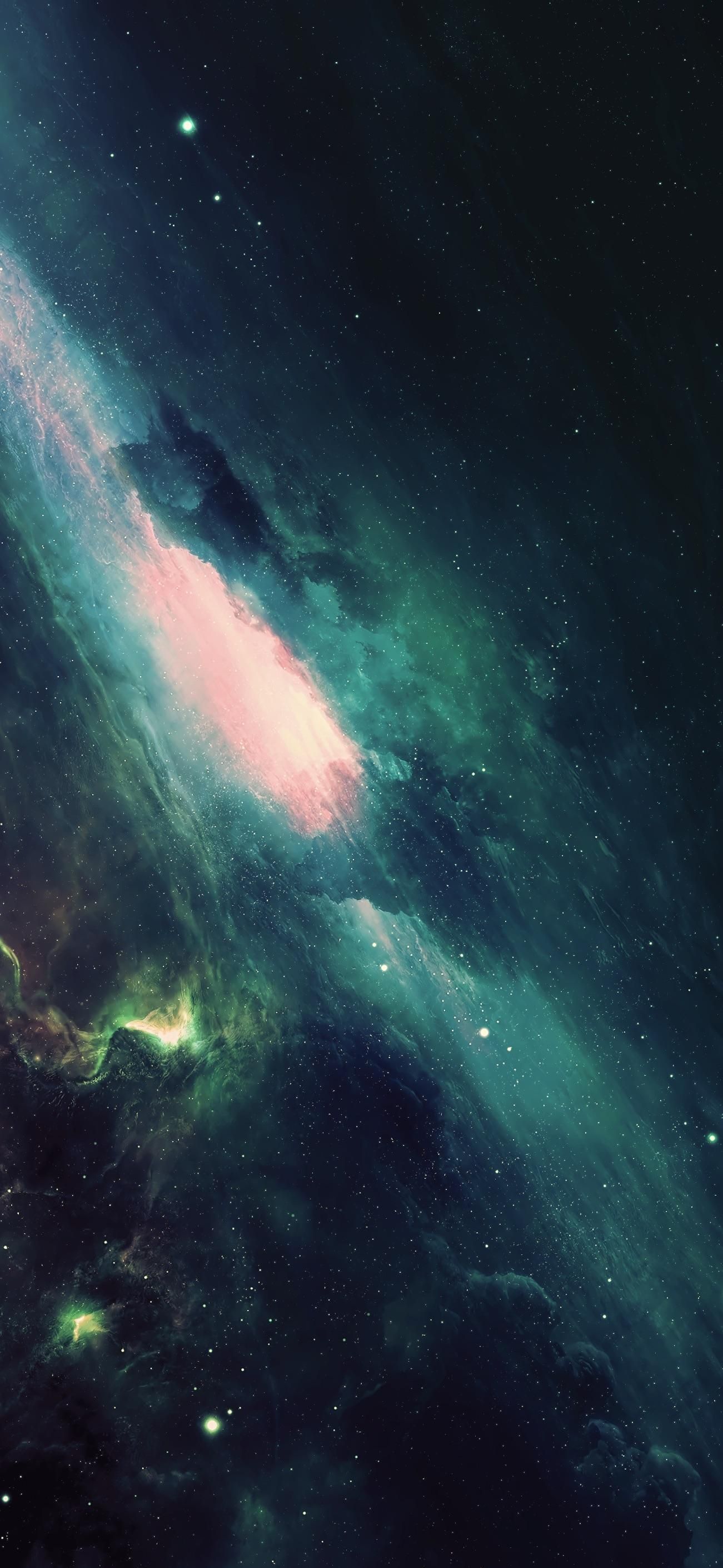 Green Galaxy Wallpapers