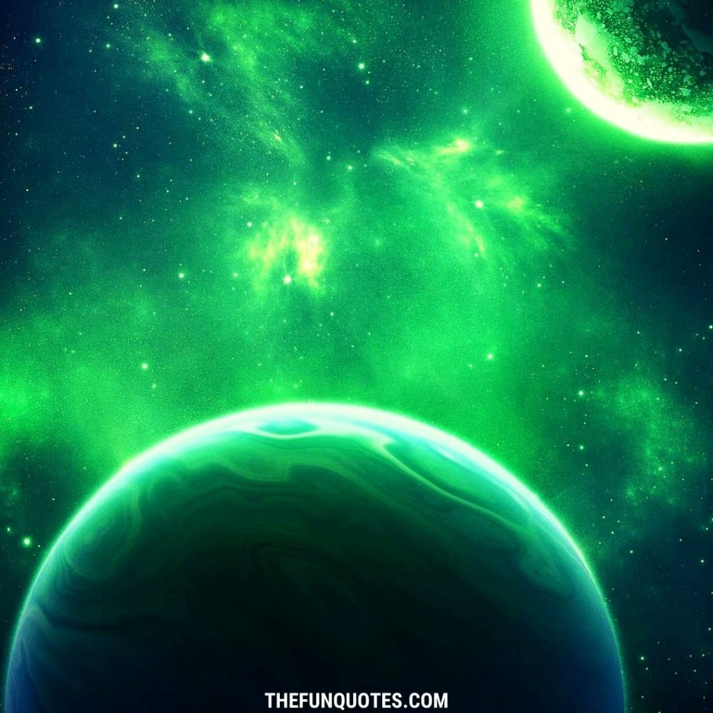 Green Galaxy Wallpapers