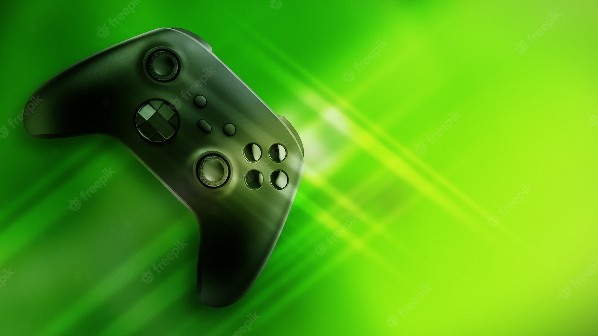 Green Game Controller Wallpapers