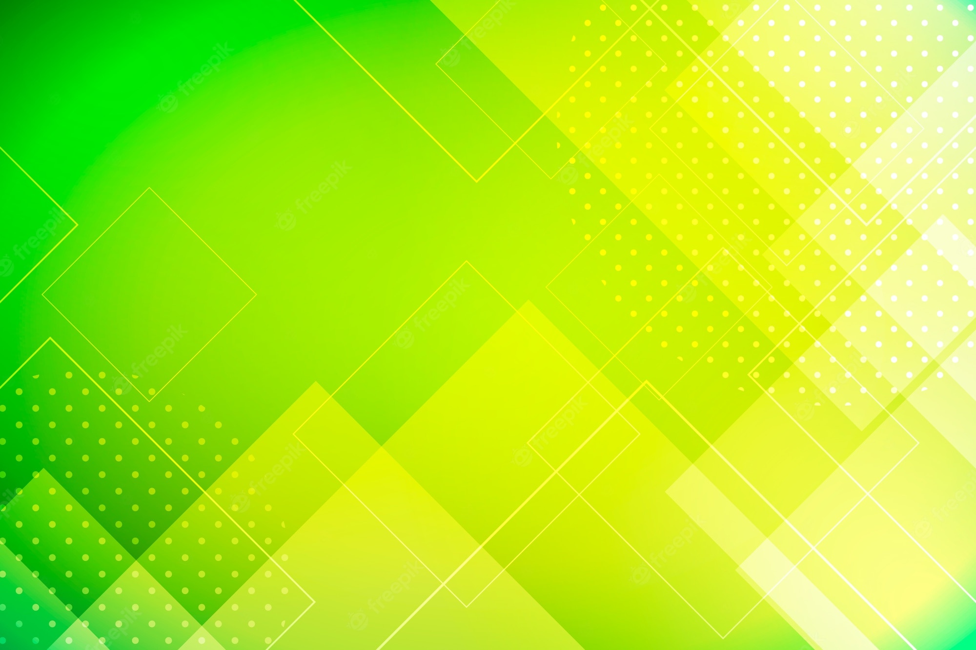 Green Geometric Wallpapers