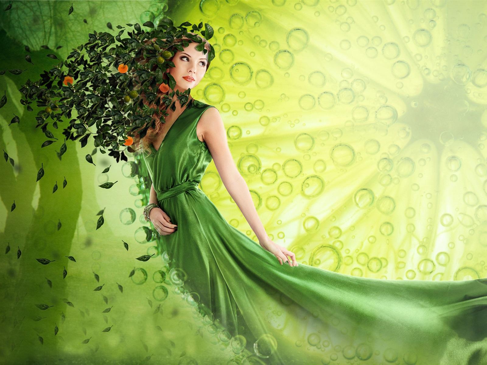 Green Girly Wallpapers