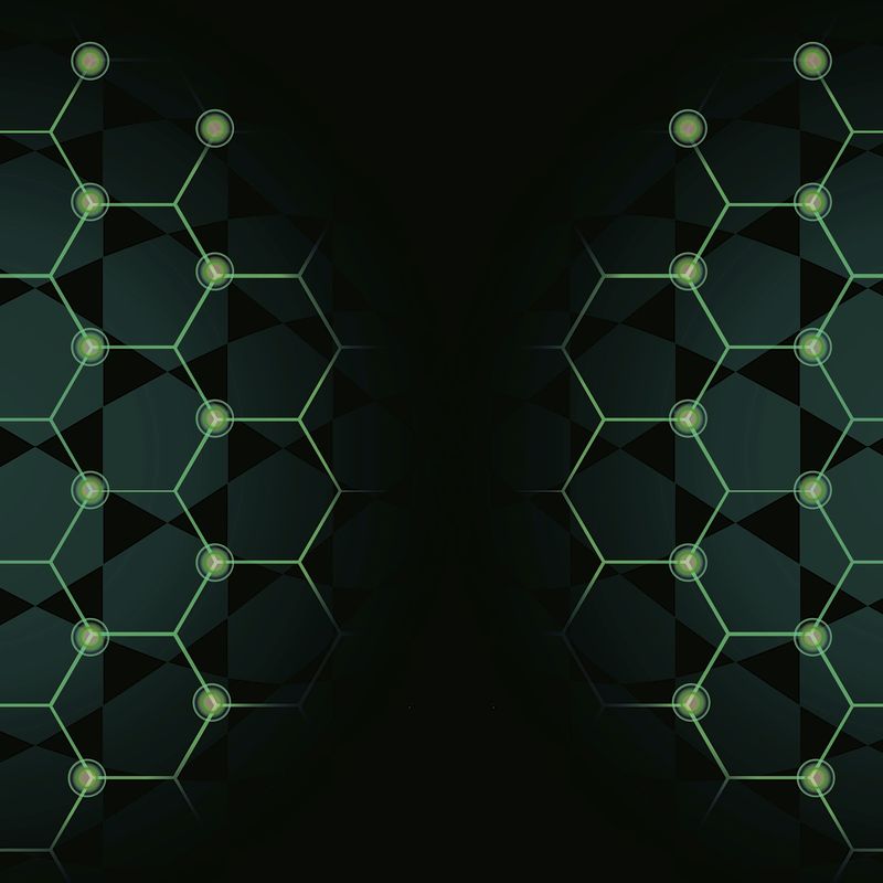 Green Hexagon Wallpapers