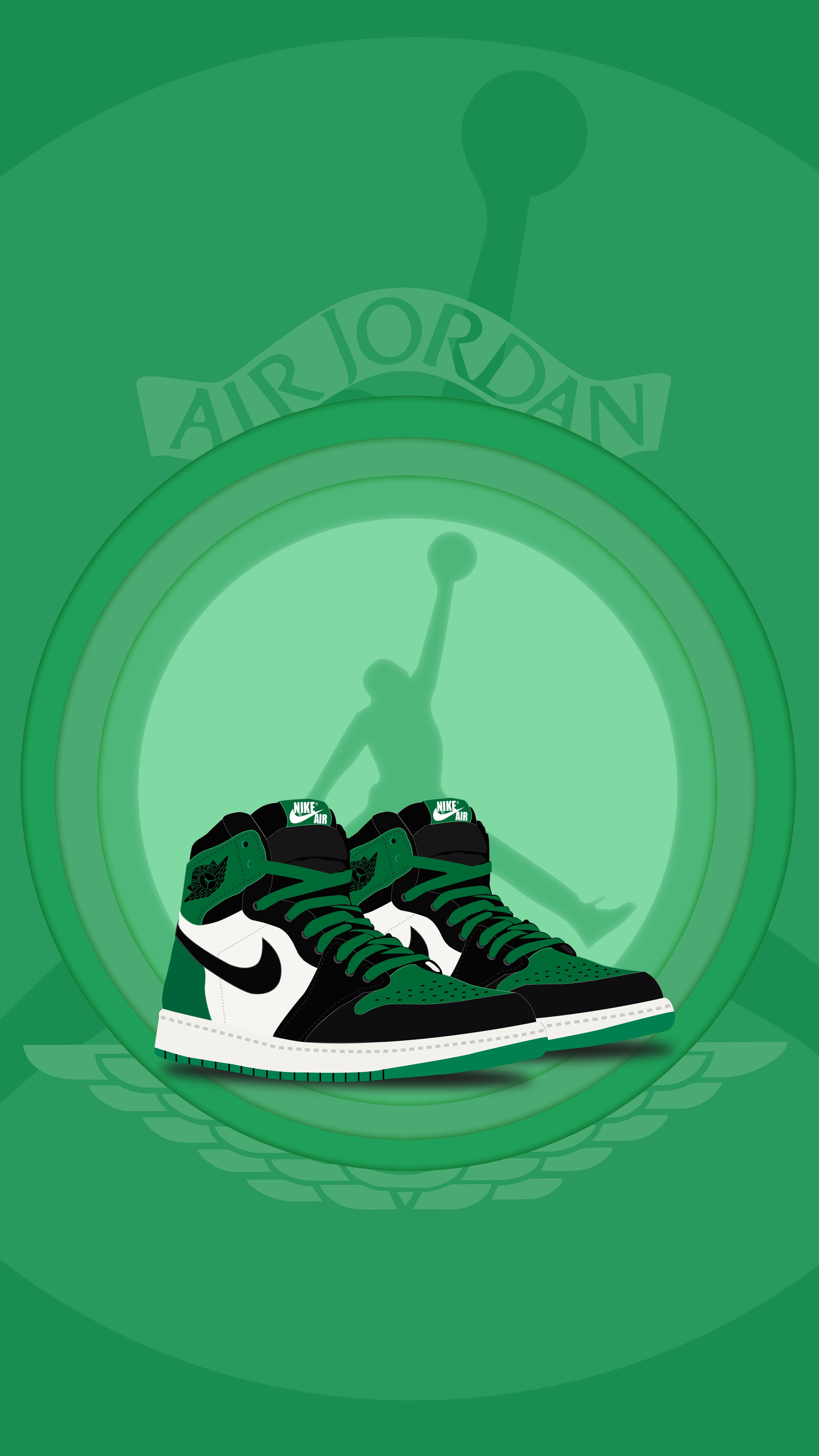 Green Jordans Wallpapers