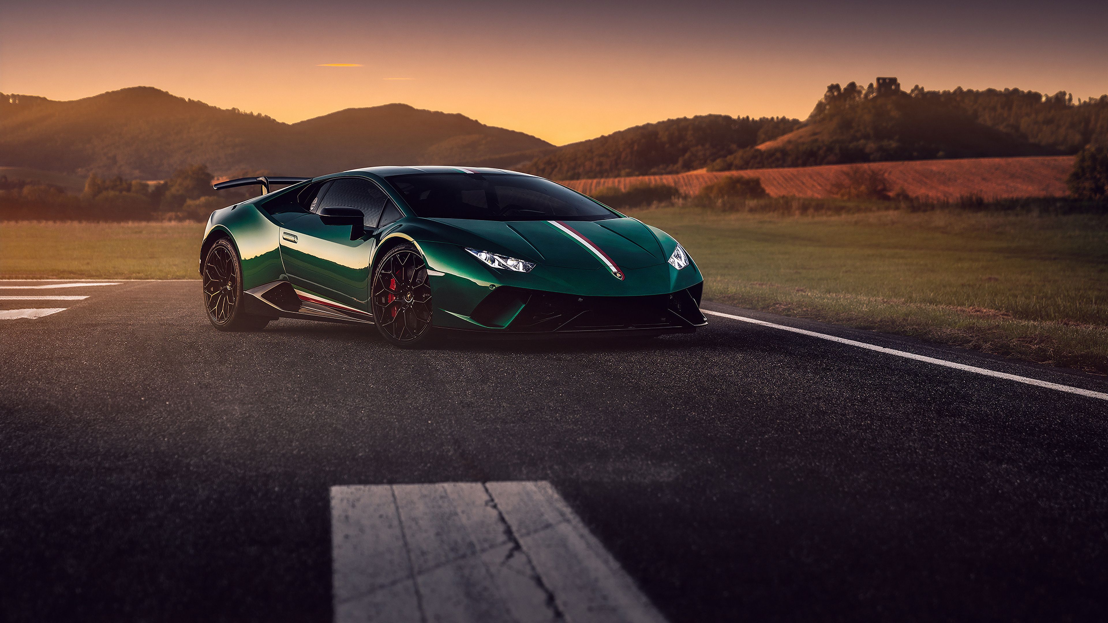 Green Lamborghini Wallpapers