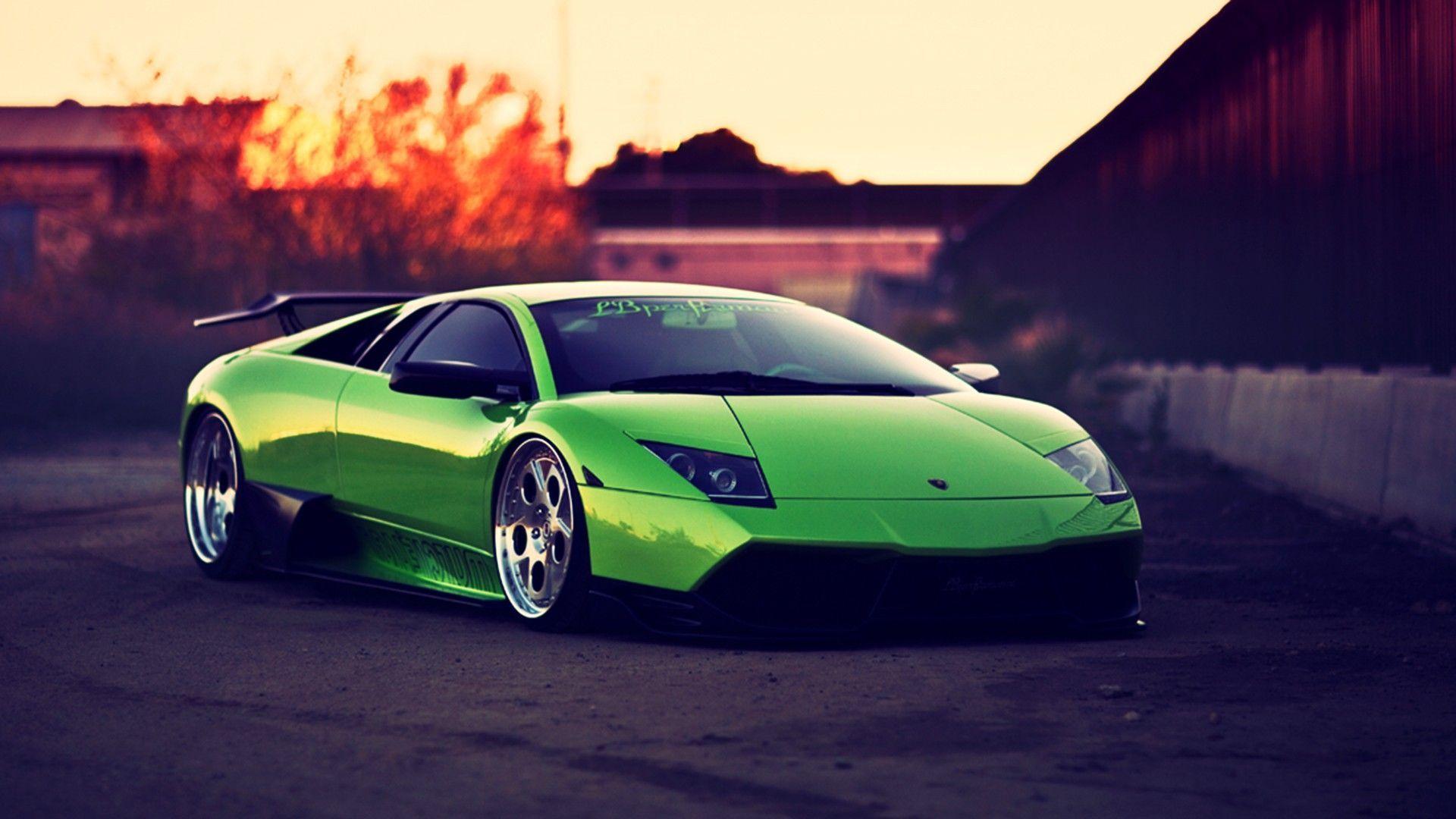 Green Lamborghini Wallpapers