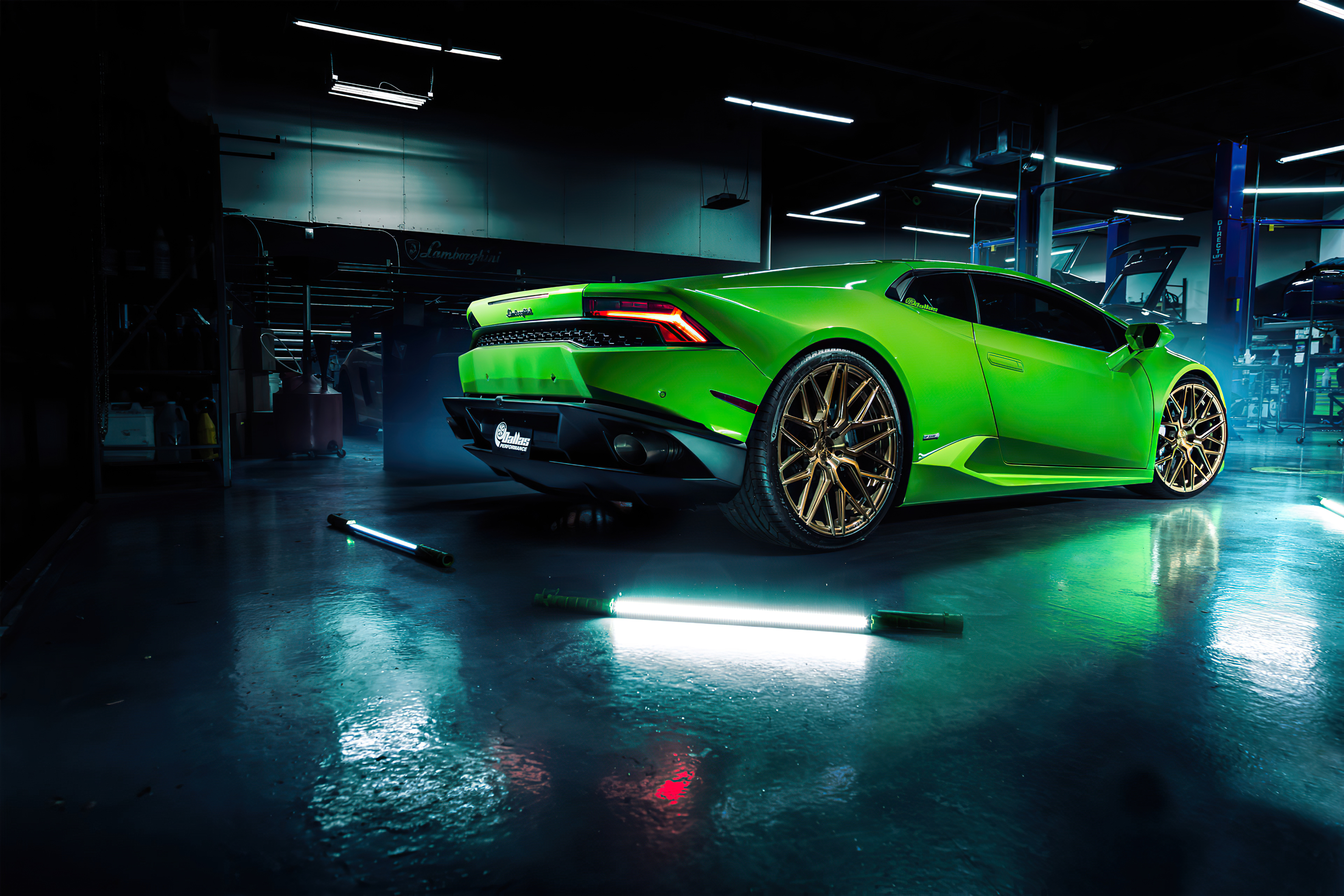 Green Lamborghini Wallpapers