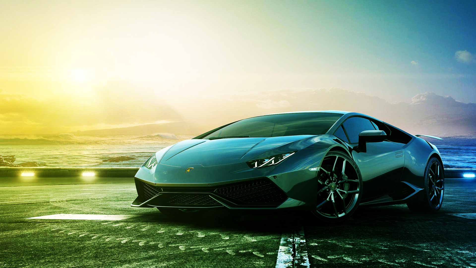 Green Lamborghini Wallpapers