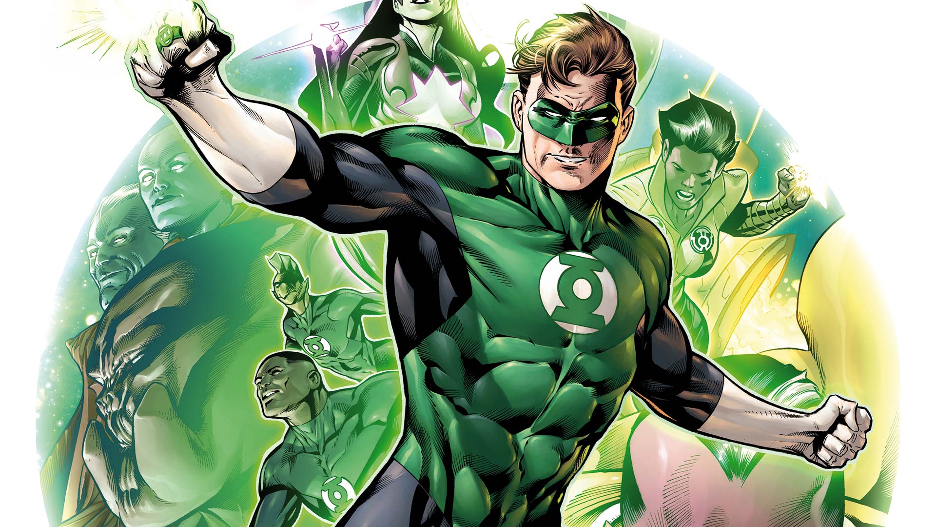 Green Lantern Cartoon Wallpapers