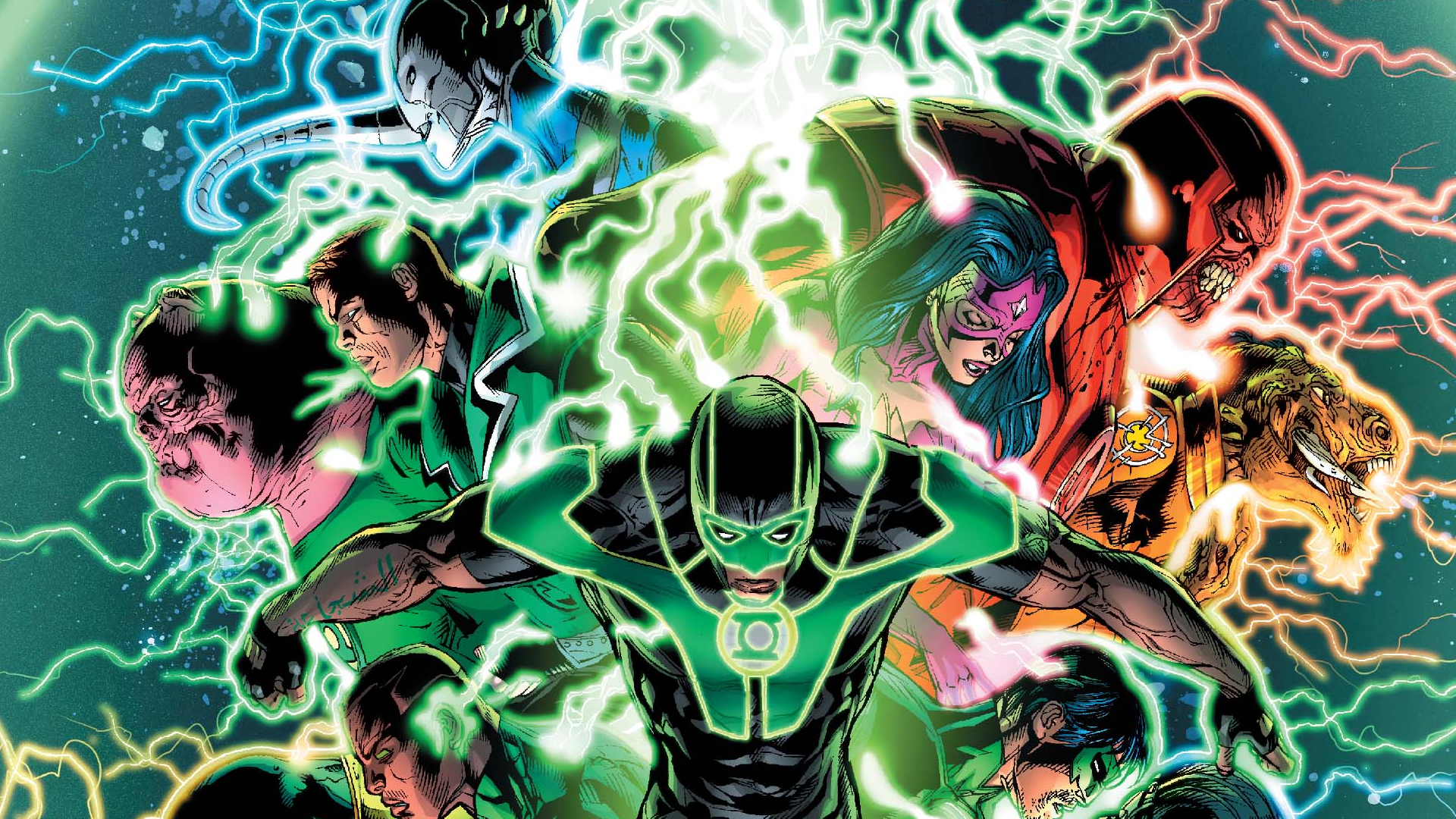 Green Lantern Comic Wallpapers